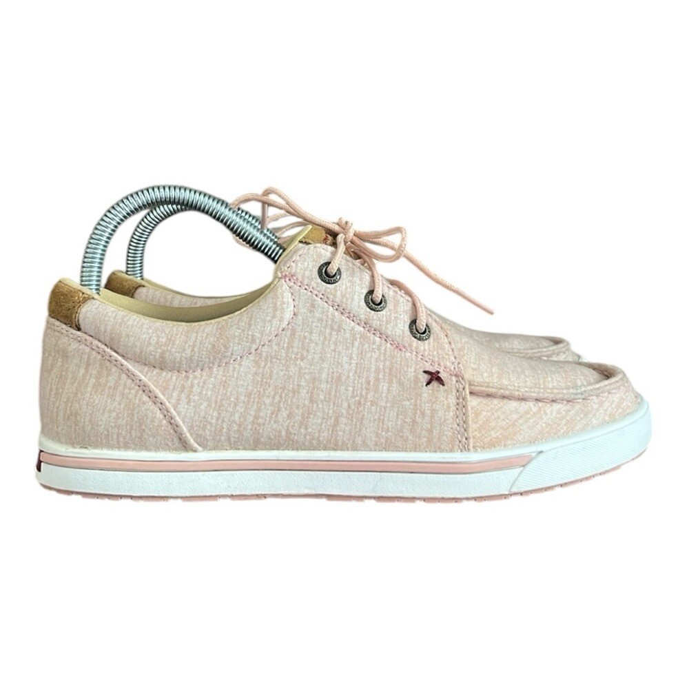 Twisted X Womens Kicks Casual Sneakers / Light Pink / SZ 7.5