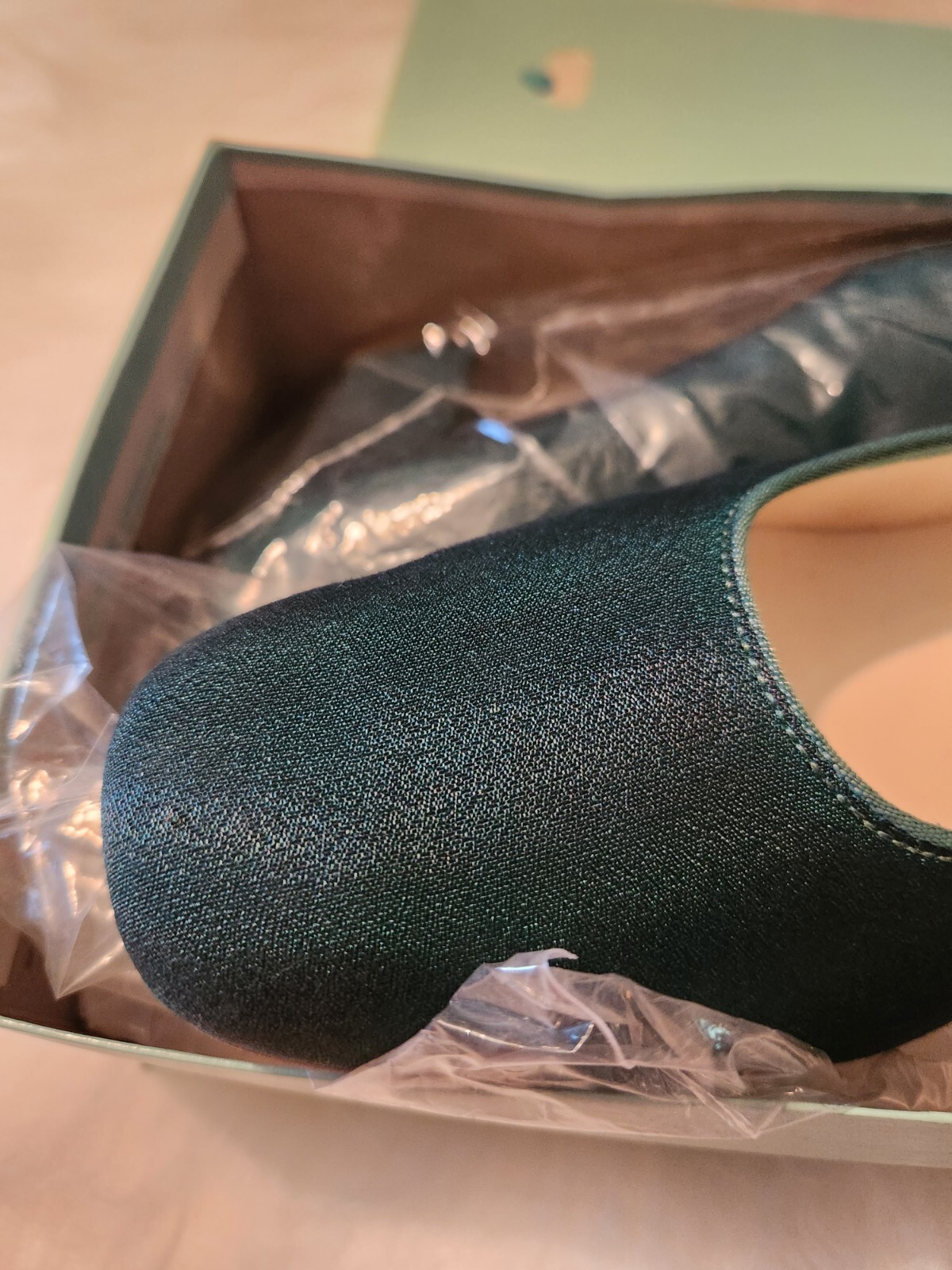 Vintage Heels Shoes Dyeables II 80s Luxe 10B Green GG