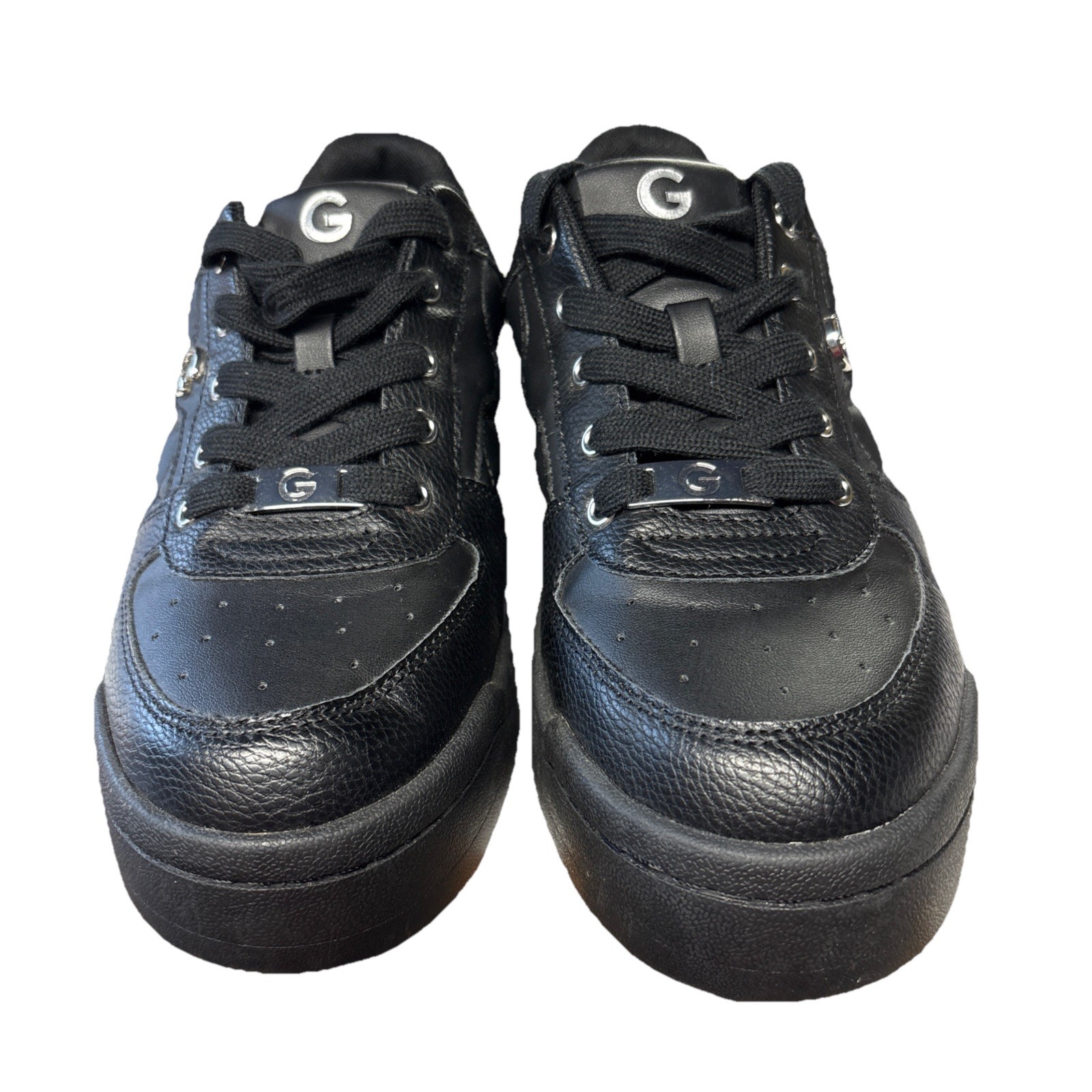 GBG BLACK LADIES SNEAKERS 9 1/2M Guess, Quilted Lace Up