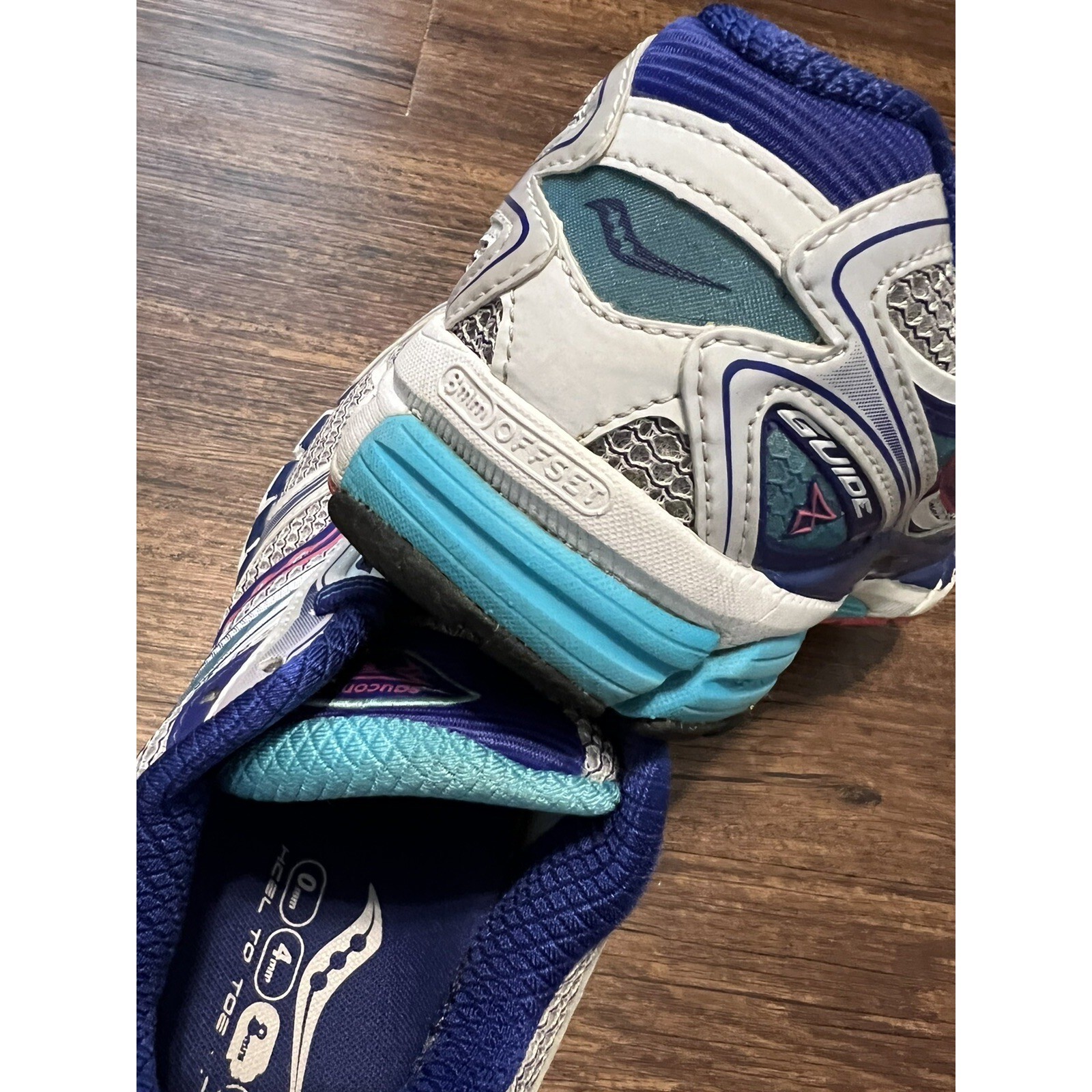 Saucony Guide Women’s Size US 10.5 UK 8.5Narrow Sneakers Power/Grid 8 mm Offset