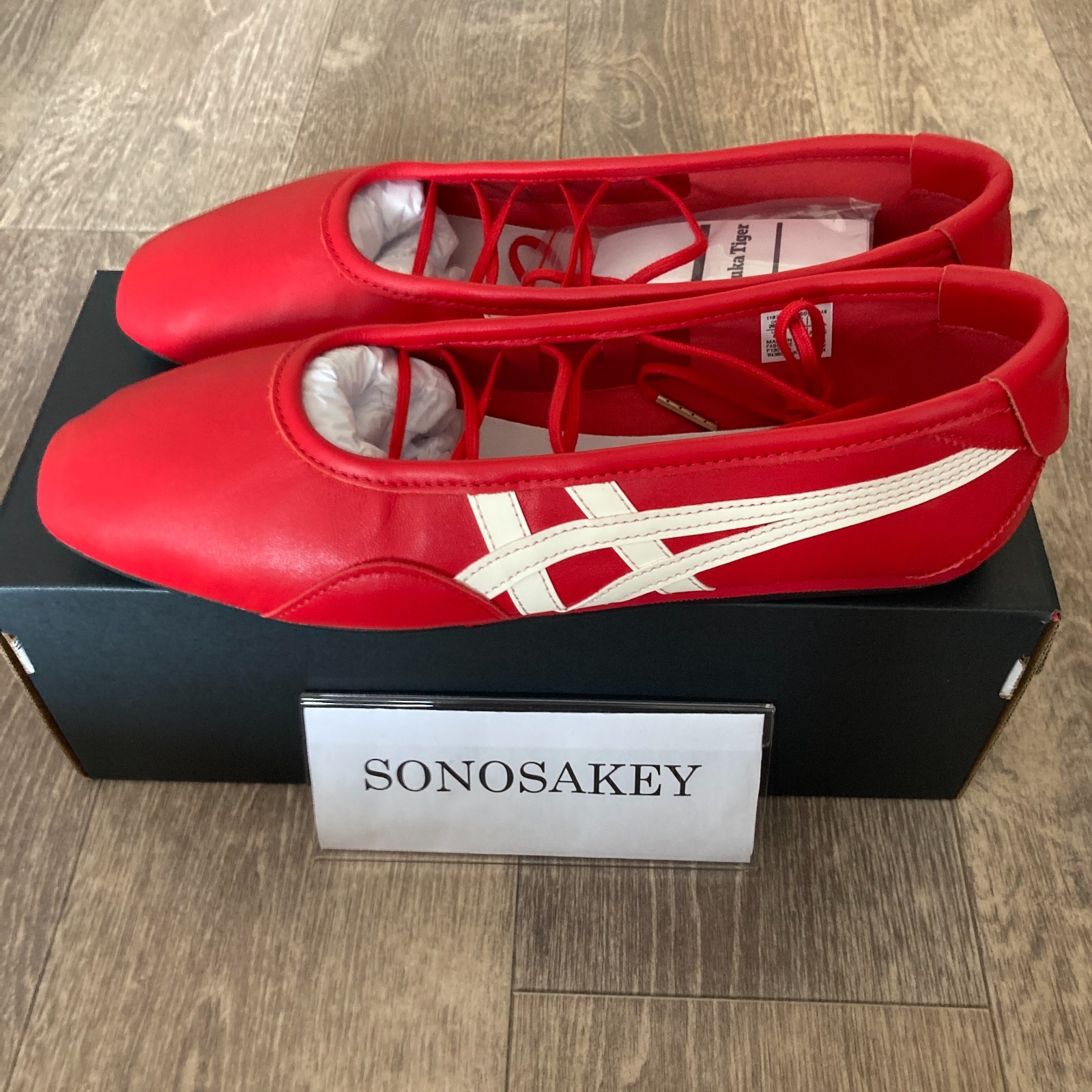 Onitsuka Tiger GYMNARINA 1182A704 600 CLASSIC RED/CREAM New in Box【Women’s】