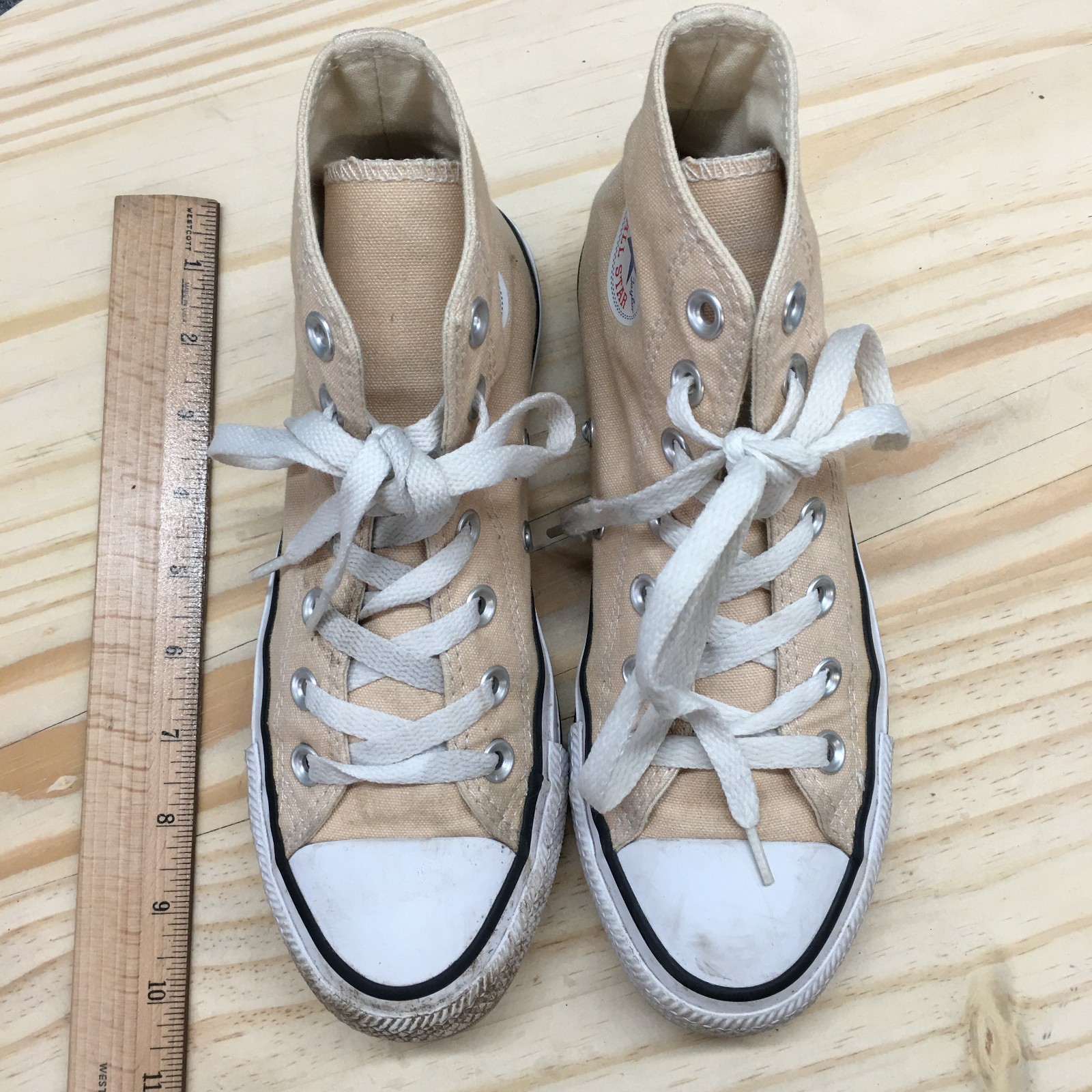 Converse Shoes Mens 4 Womens 6 Chuck Taylor All Star Hi Sneakers 160456F Brown