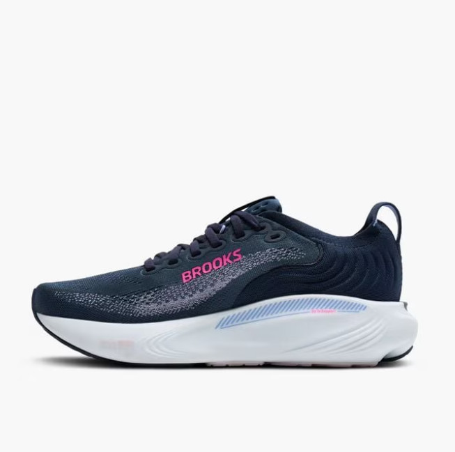 BROOKS Adrenaline GTS 25 Women’s Shoes, 486 – Spellbound/Blazing Bell/Pink (Medi