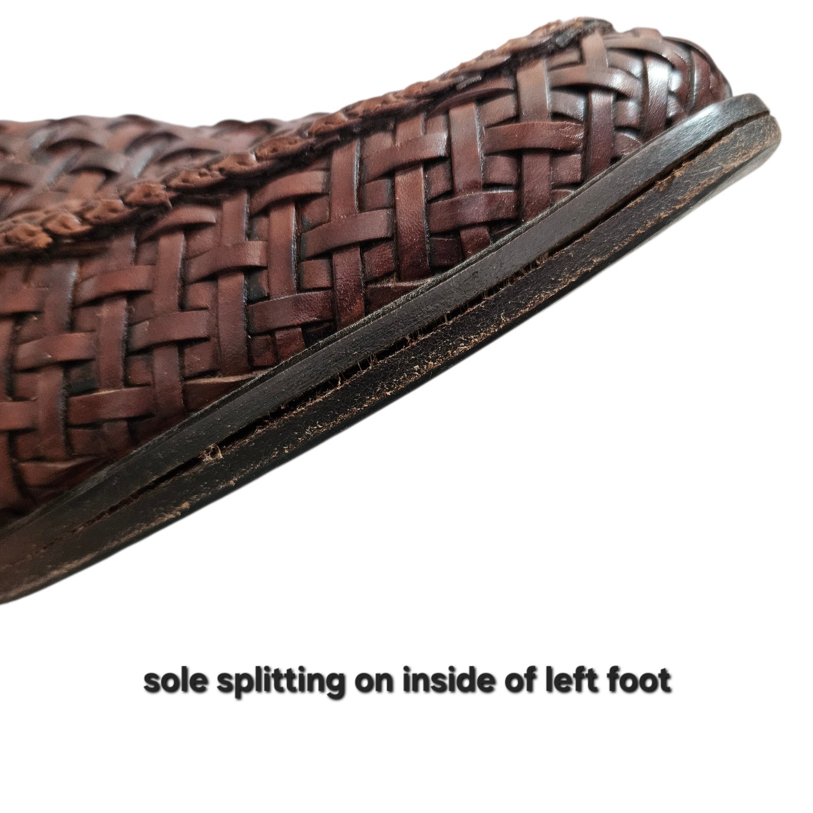 Vintage Womens Cole Haan Woven Loafer 8.5 SEE PICTURES READ DESCRIPTION