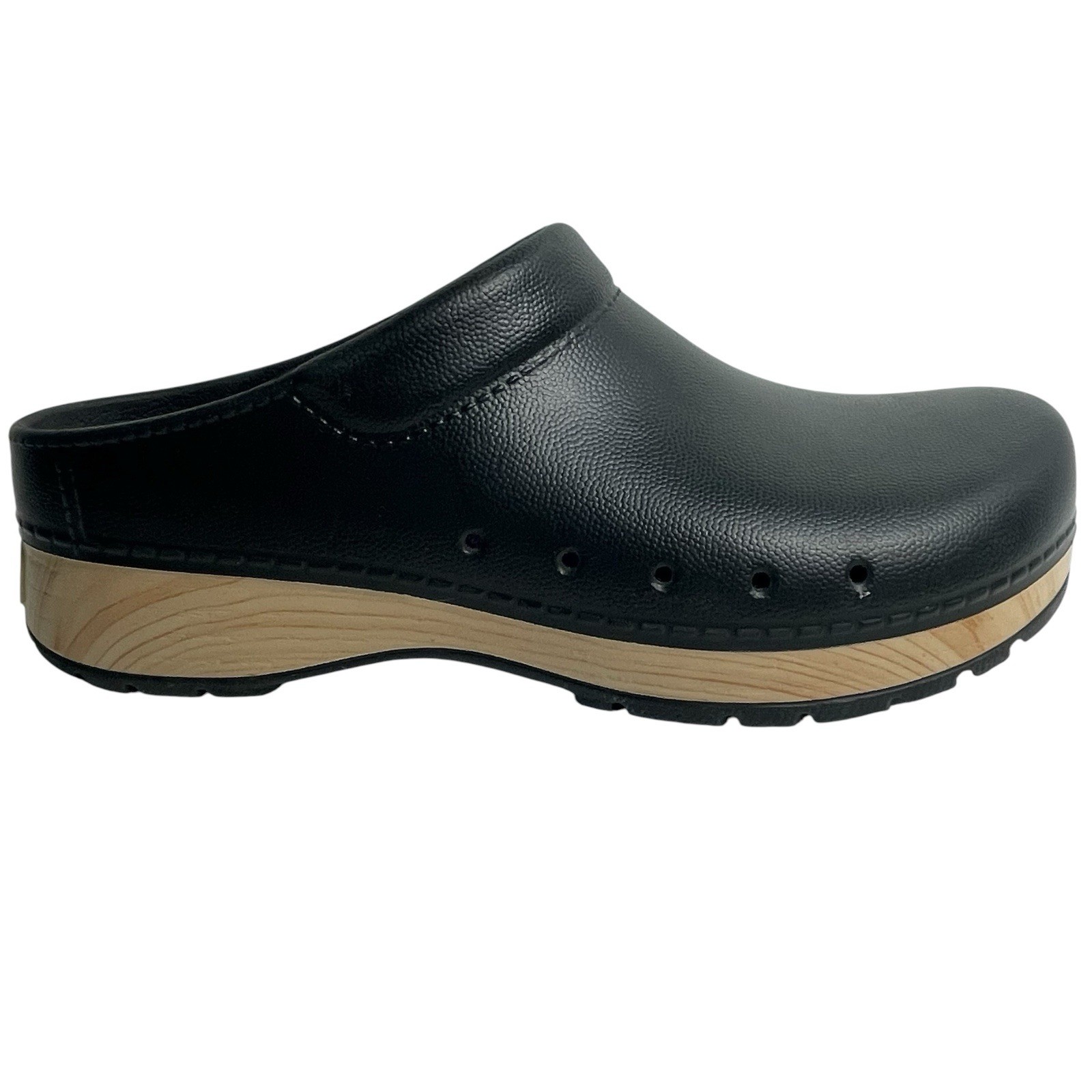 Dansko WMNS Black Molded Kane Clogs Gardening Vegan Waterproof EU 41 US 10.5-11