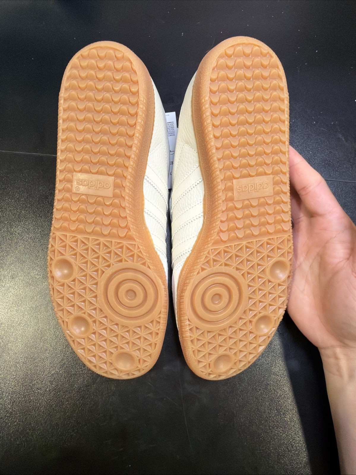 Size 7.5 – adidas Samba OG Aluminium Gum Cream/Beige/Brown BRAND NEWW!!