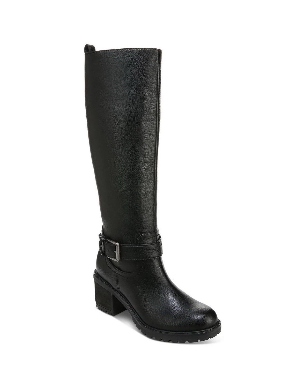 Zodiac Womens Georgia Black Tall Knee-High Boots Shoes 6.5 Medium (B,M)