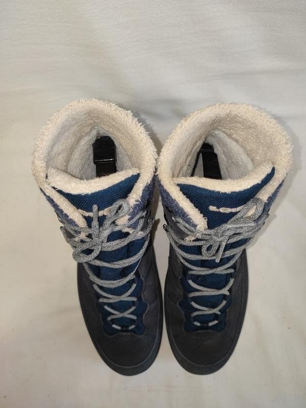 women lowa boots navy gore-tex 38