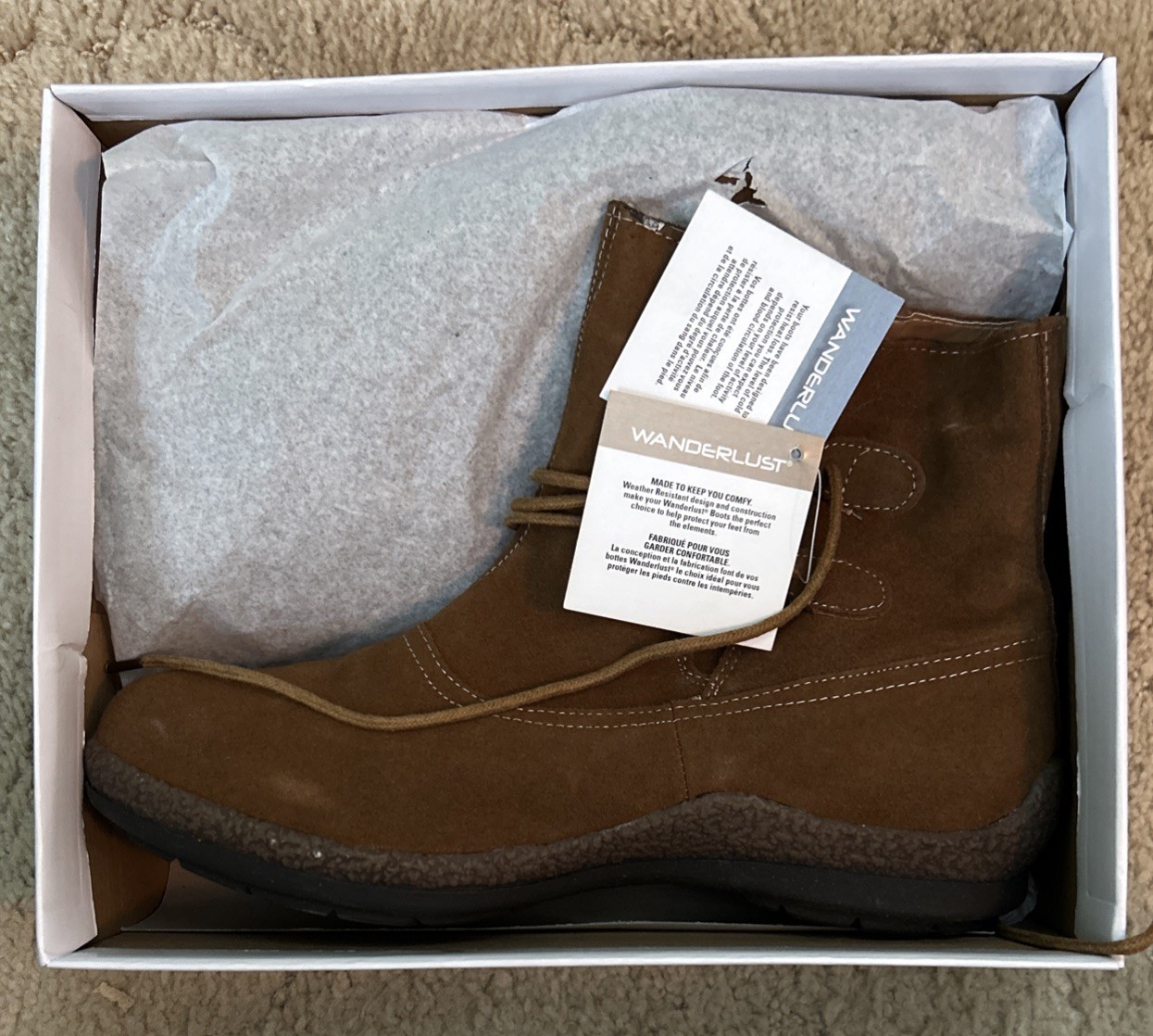 Women’s Wanderlust Ankle High Boots NEW