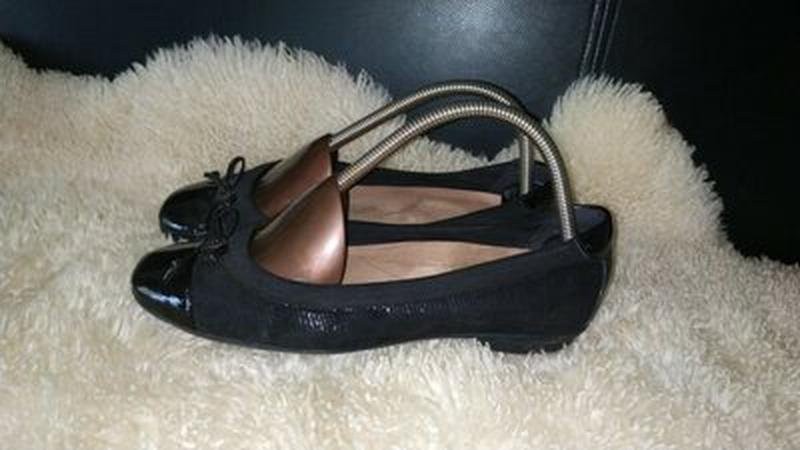 ladies clarks heels black suede 38 #7BB6