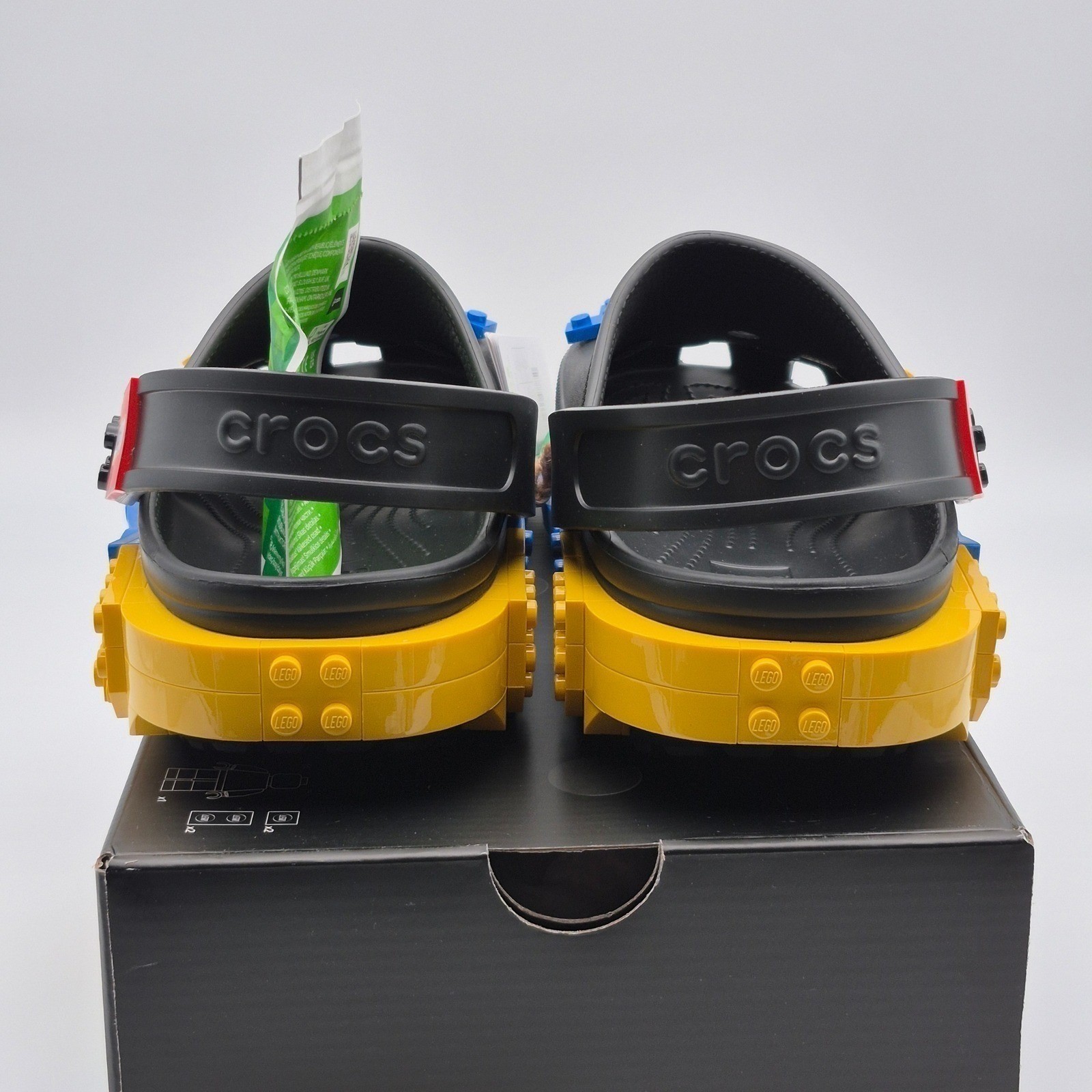 Crocs Lego Masterbrand Creativity Classic Clogs Women’s Size 7 Shoes w Box
