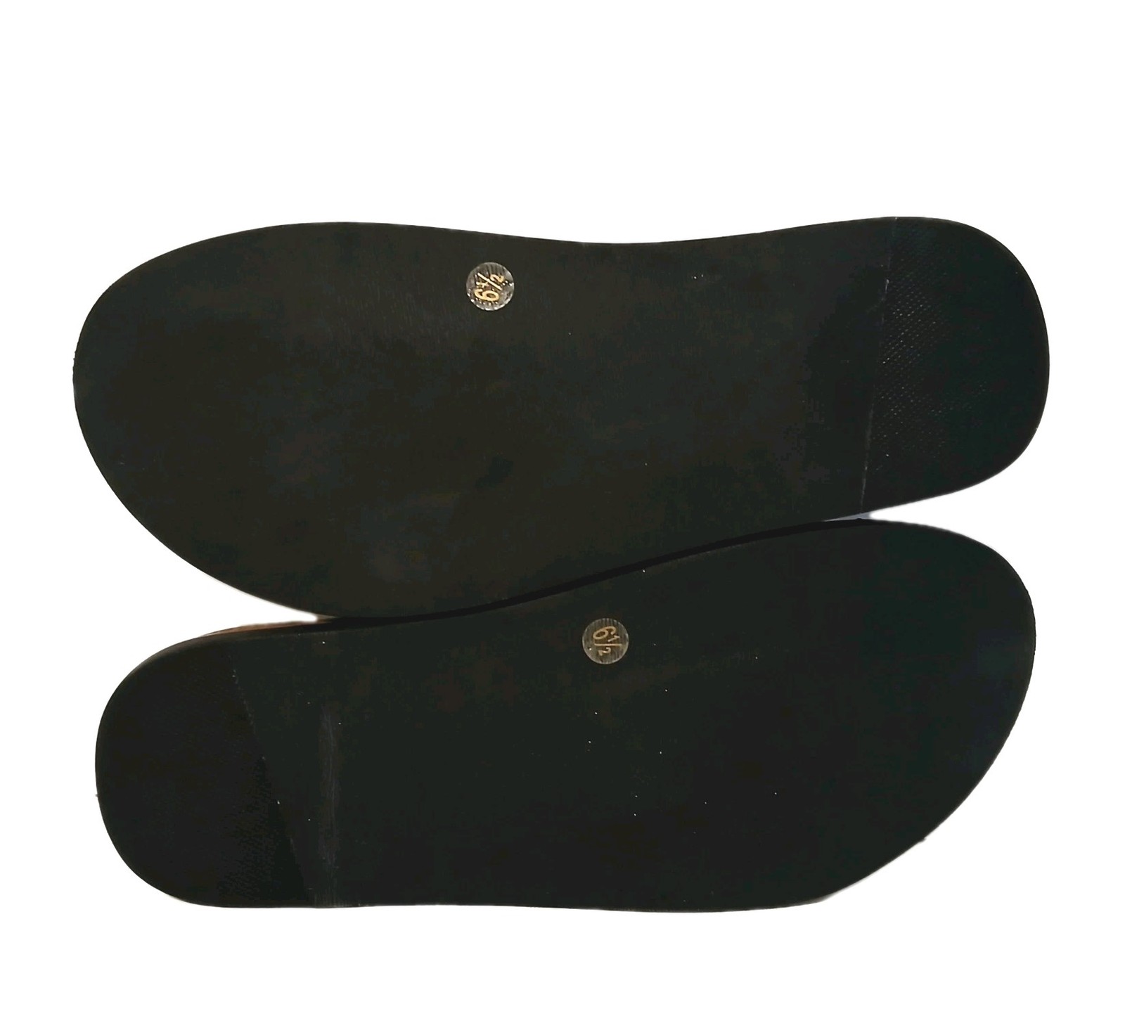 Kelsi Dagger Brooklyn Squish Womens Leather Sandals Black Size 6.5 Slides