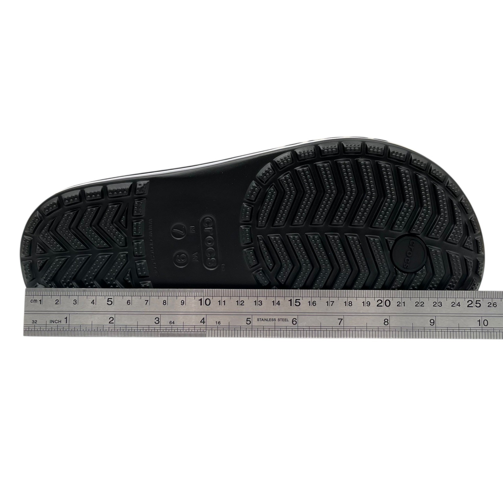 Crocs Bayaband Women’s Flip Flop Sandals Size 9 Black Water Friendly Lightweight