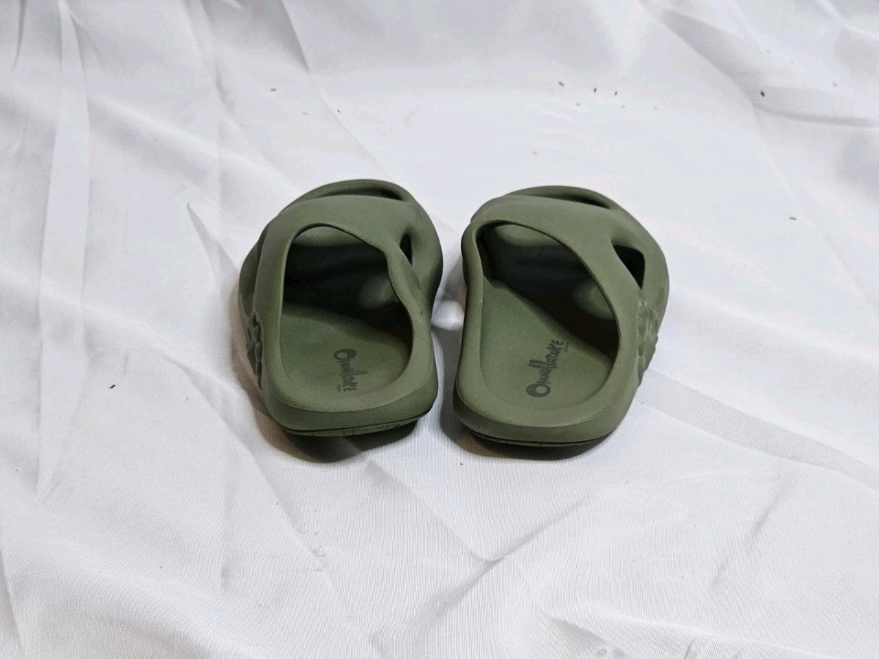 Ohana Hatake SURIPPA OHANA MATCHA Green Slip On Slides Mens Sz 5 Womens Sz 6.5