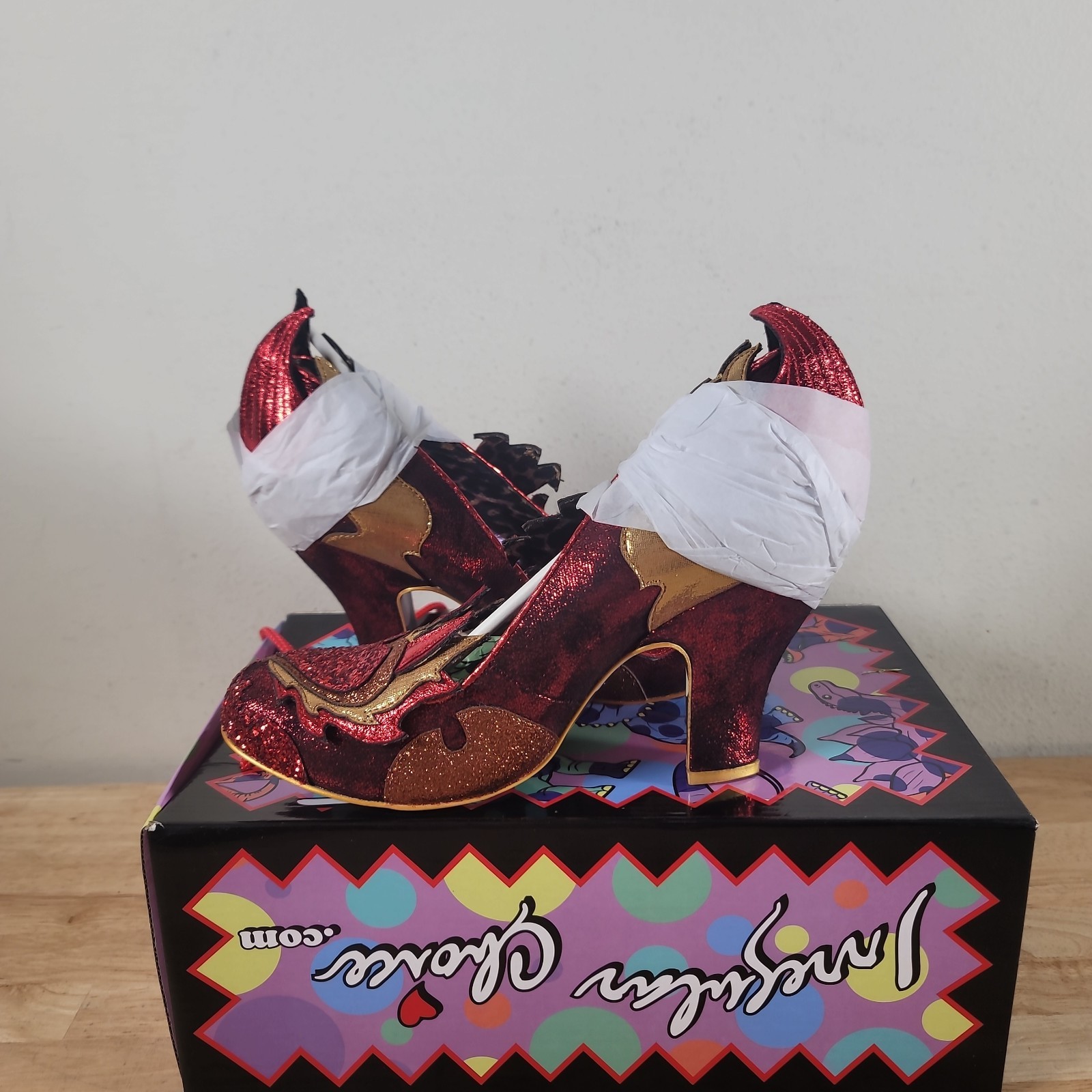 Irregular Choice Devils Advocate US Size 10 Eur 41 With Box New