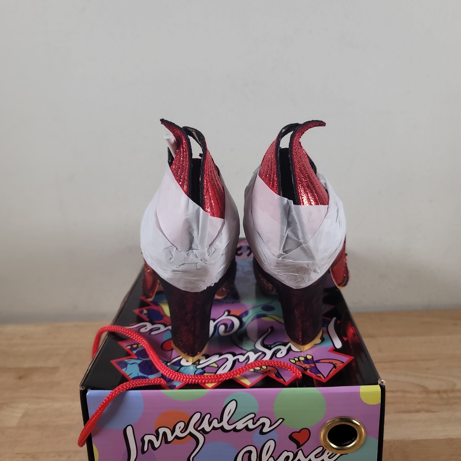 Irregular Choice Devils Advocate US Size 10 Eur 41 With Box New