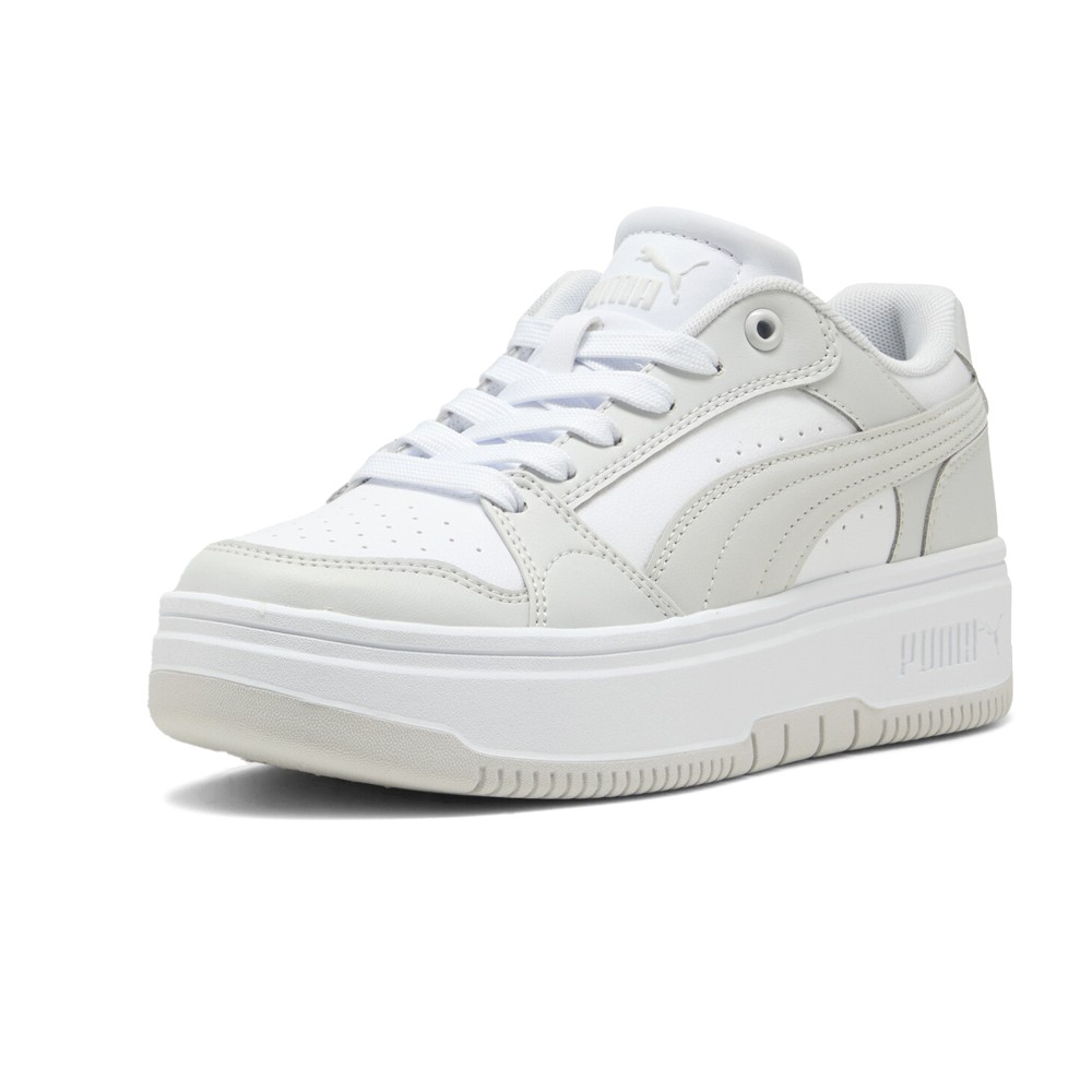 PUMA Rebound Femme Low Womens White Sneakers Casual Shoes 40259203