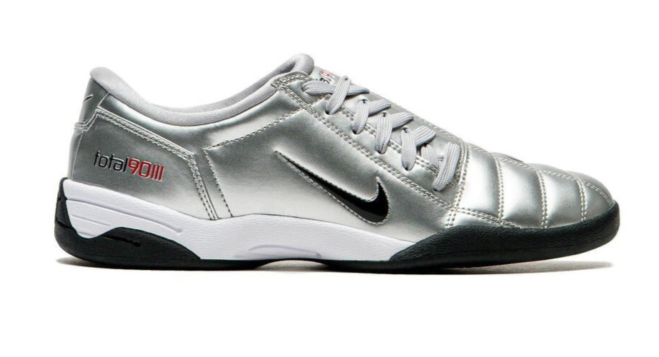 Nike Total 90 3 Metallic Silver Black IM7595-001 Women’s Size New