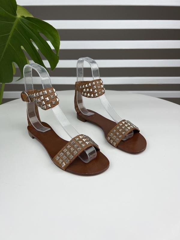 women ash heels brown leather 36