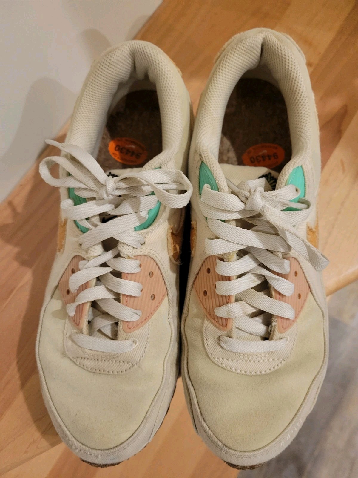 Nike Air Max 90 Happy Pineapple Sneakers Women’s Size 9 DC-5211-100