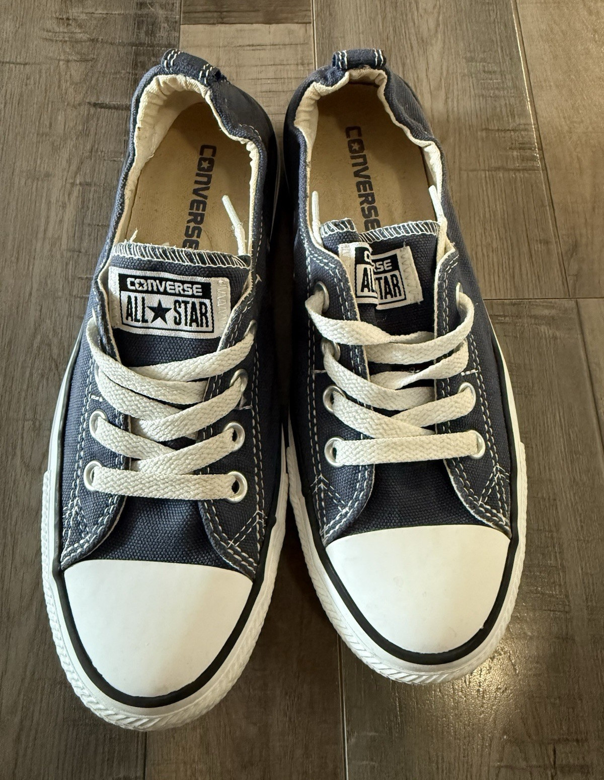 Converse All Star Low Top Canvas Navy Blue/White