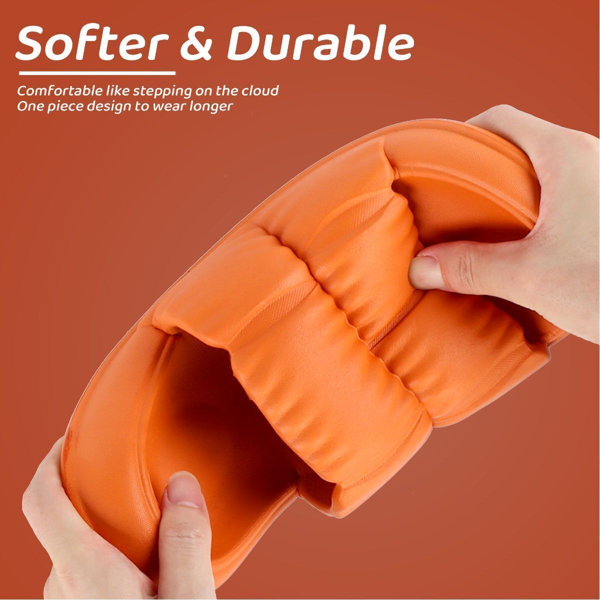 Outdoor Slides Anti-Slip Sandals Ultra Soft Slippers Cloud Shower Home Shoes