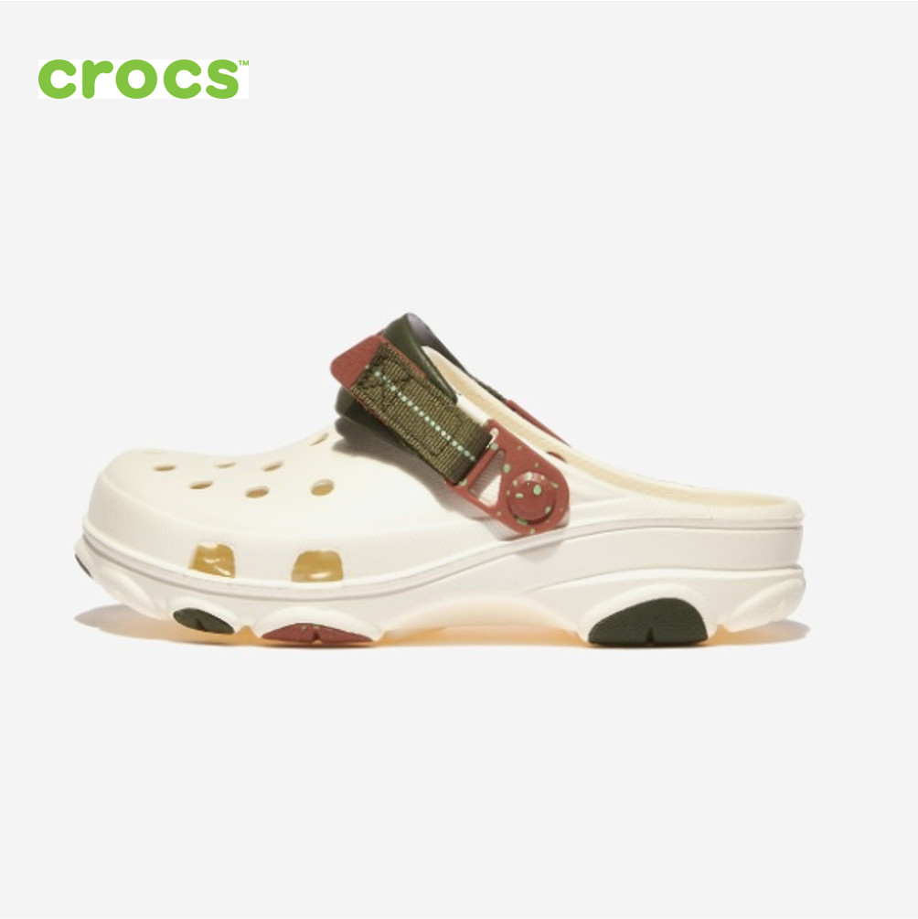 NEW CROCS ALL-TERRAIN CLOG 206340-0WV Chalk WHITE UNISEX SIZE
