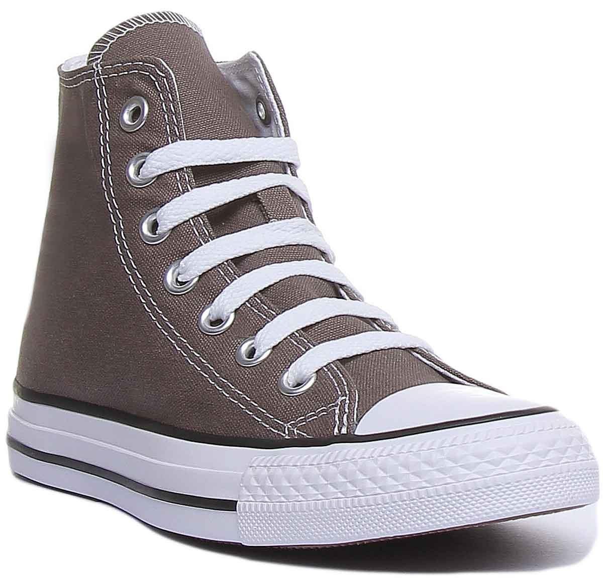 Converse 1J793 All Star Lace Up Womens Sneakers In Charcoal US 7 – 13