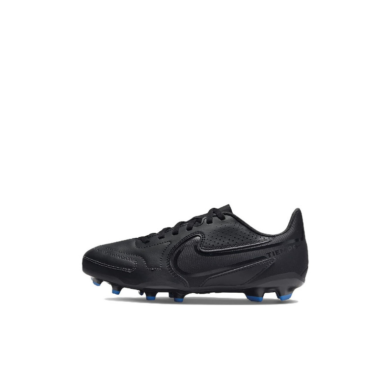 DA1331-001 Nike Jr. Legend 9 Club FG Black Summit White Soccer Cleats
