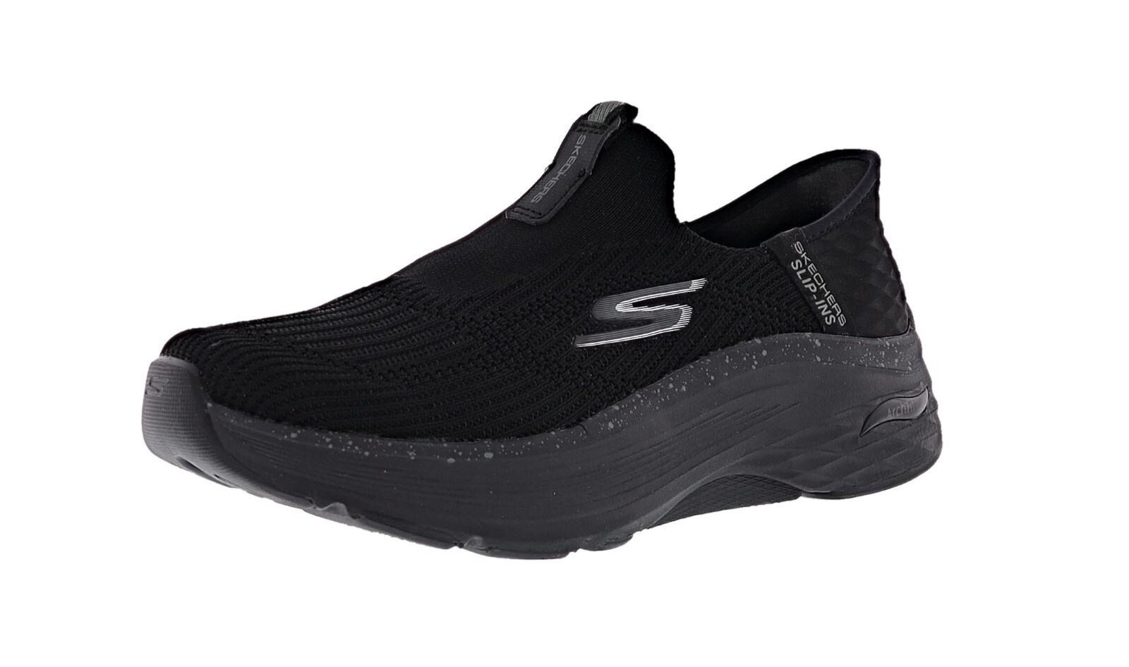 SKECHERS WOMEN MAX CUSHIONING ARCH FIT FLUIDITY 128924W WIDE WIDTH WALKING SHOES