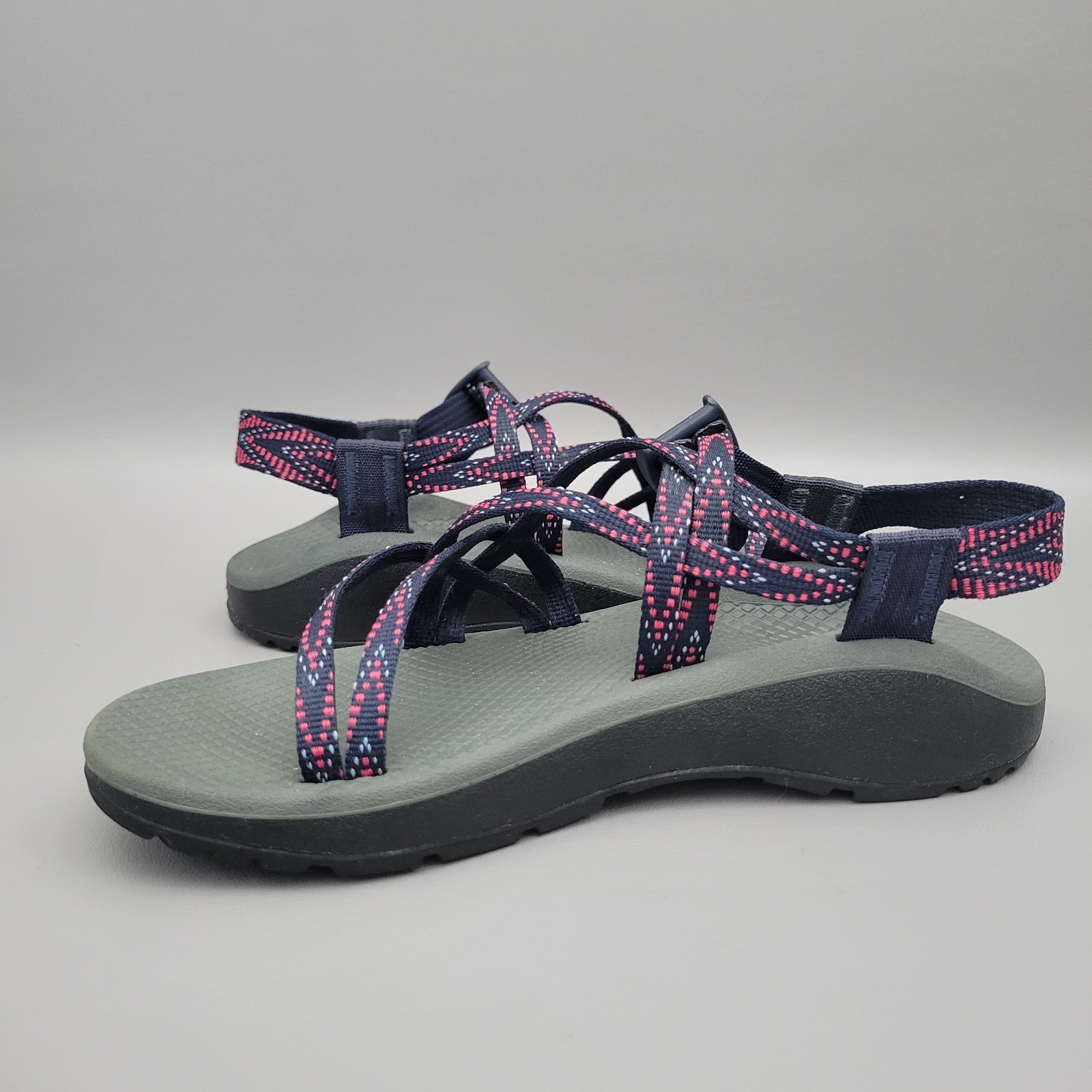 Chaco Womens Sandal Z Cloud X2 Size 7 Action Blue Multicolor Hiking Adjustable