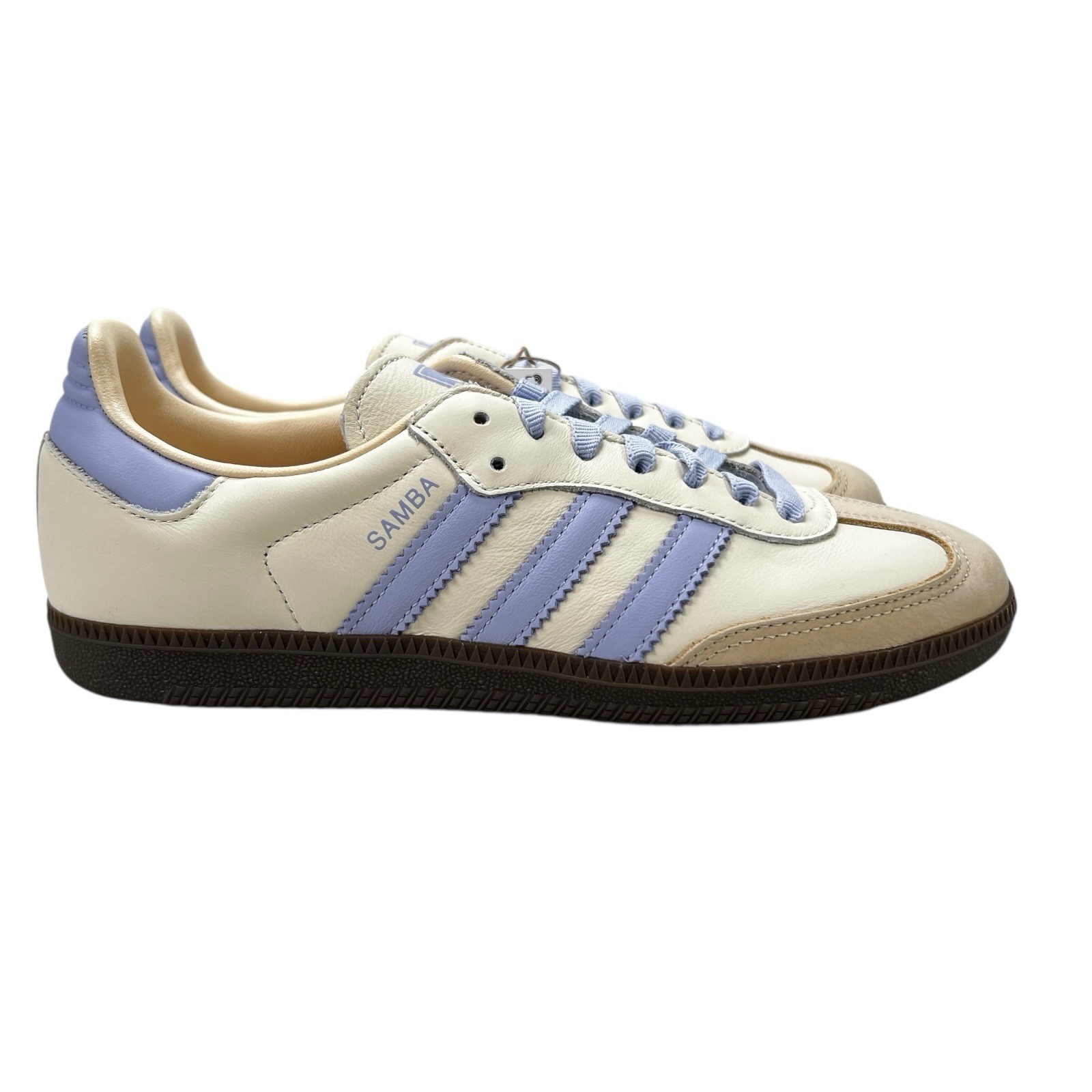 Adidas Samba OG Cream White Violet Tone Sand Strata Shoes JI2678 Women’s Sz 8-10