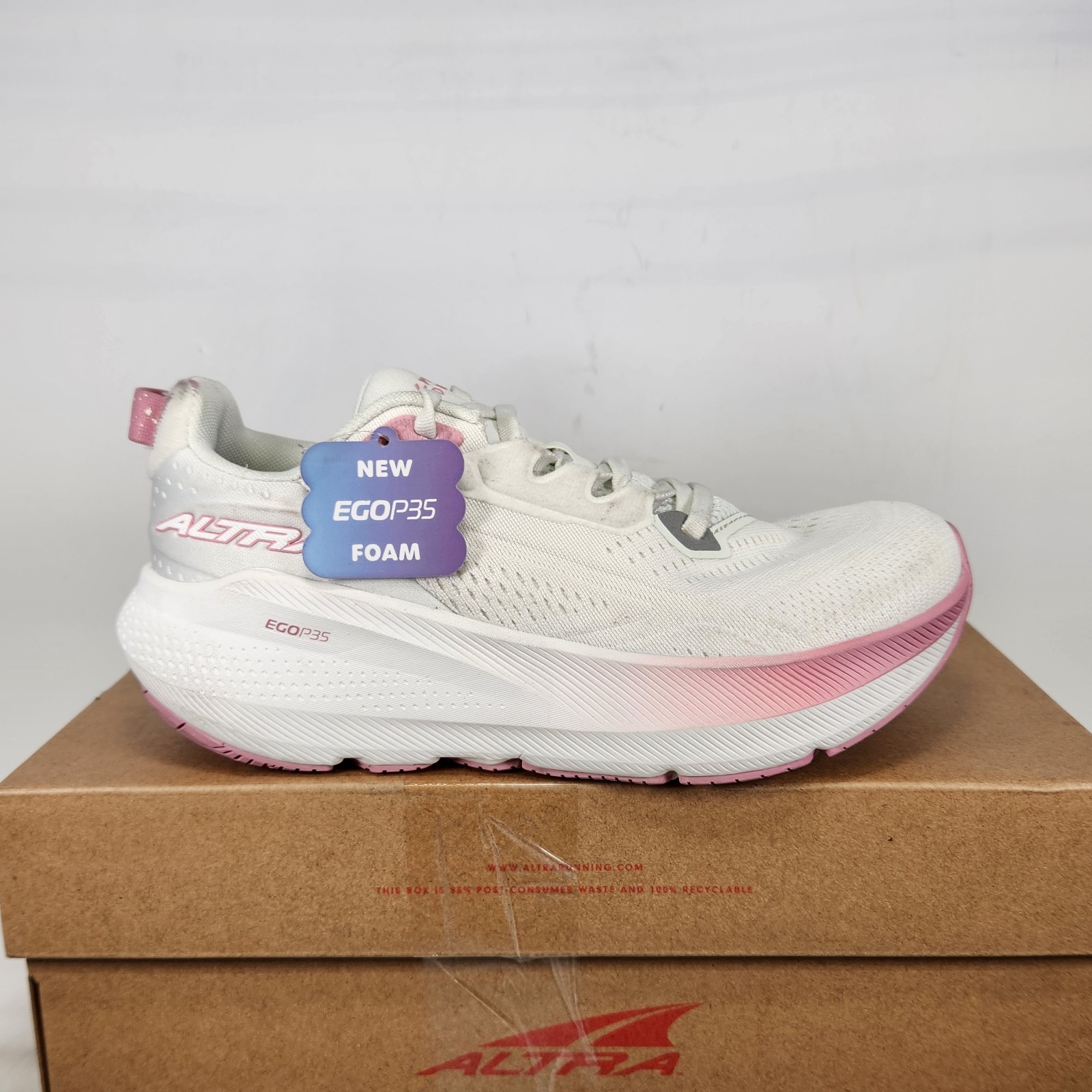 Size 6 – Altra FWD VIA 2 – Light Gray / Pink – Womens