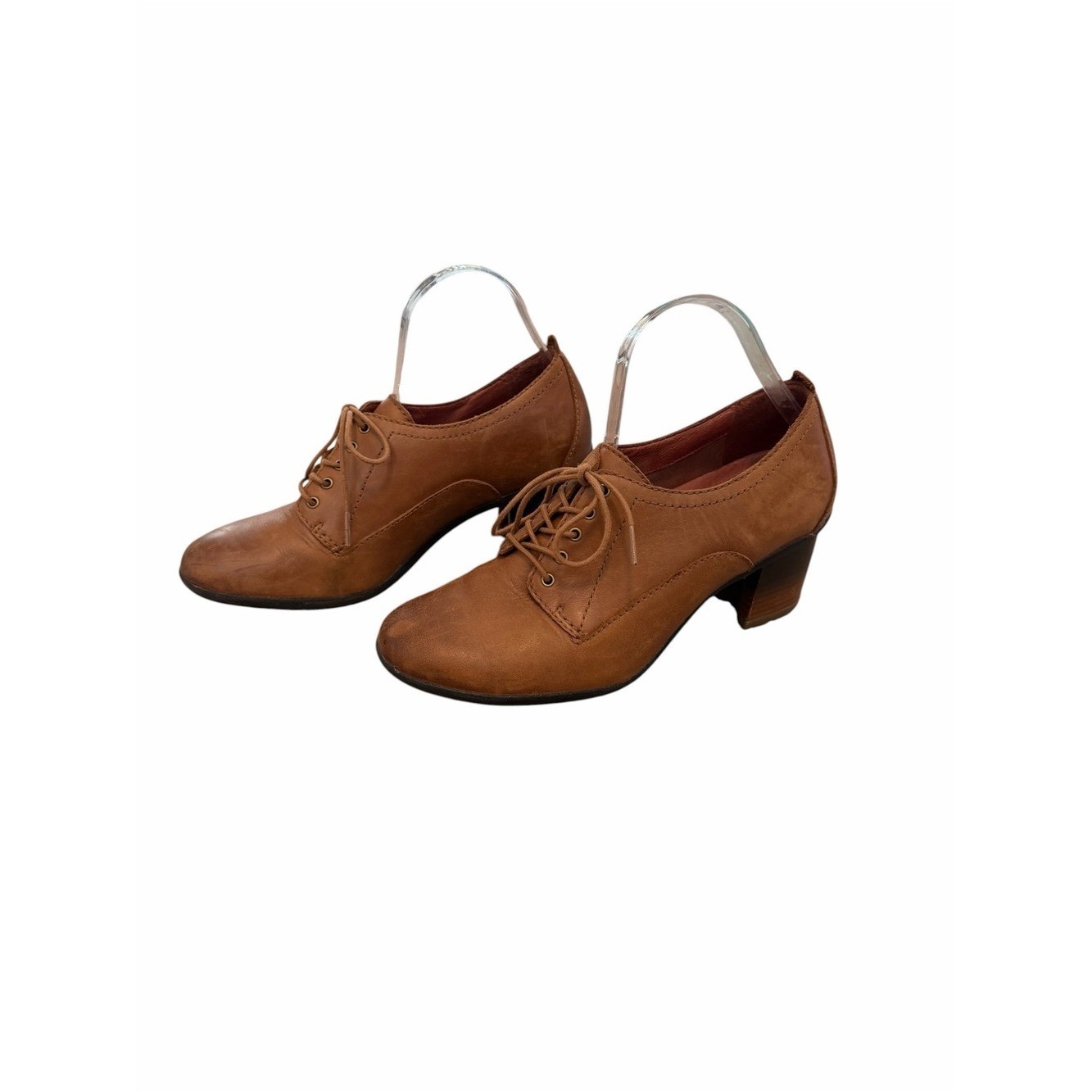 Dansko Pennie Loafer Leather Oxford Heeled Shoes Size 40 Leather Preppy Acadamia