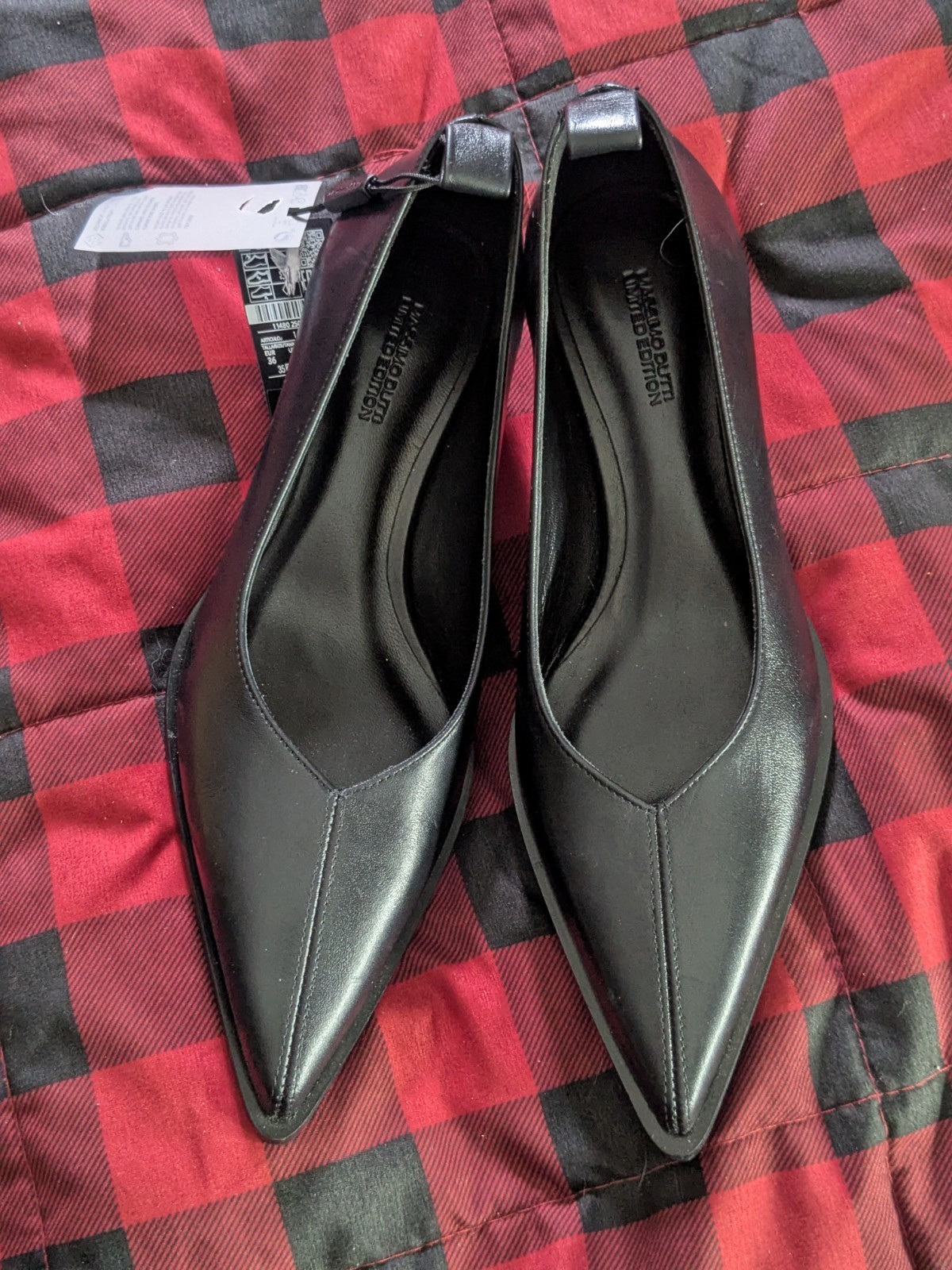 Massimo Dutti Heels Leather NWT EU 36 USA 6