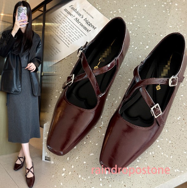 Women Comfortable Flats Soft Boat Shoes Loafers Shallow Round Toe Ballet Flat