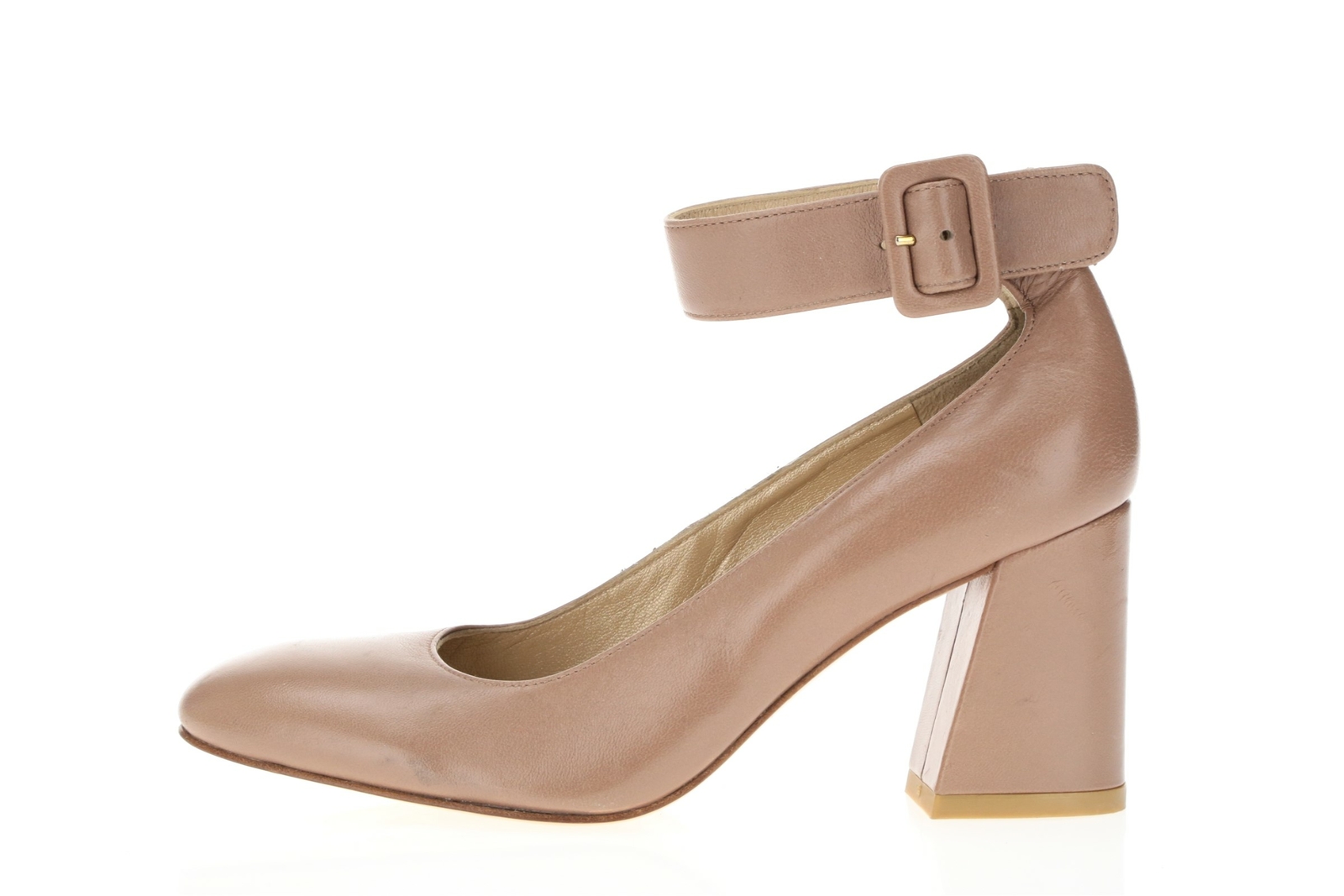Stuart Weitzman 250294 Womens Clara Leather Pump Taupe Dark Pink Size 5.5 Medium