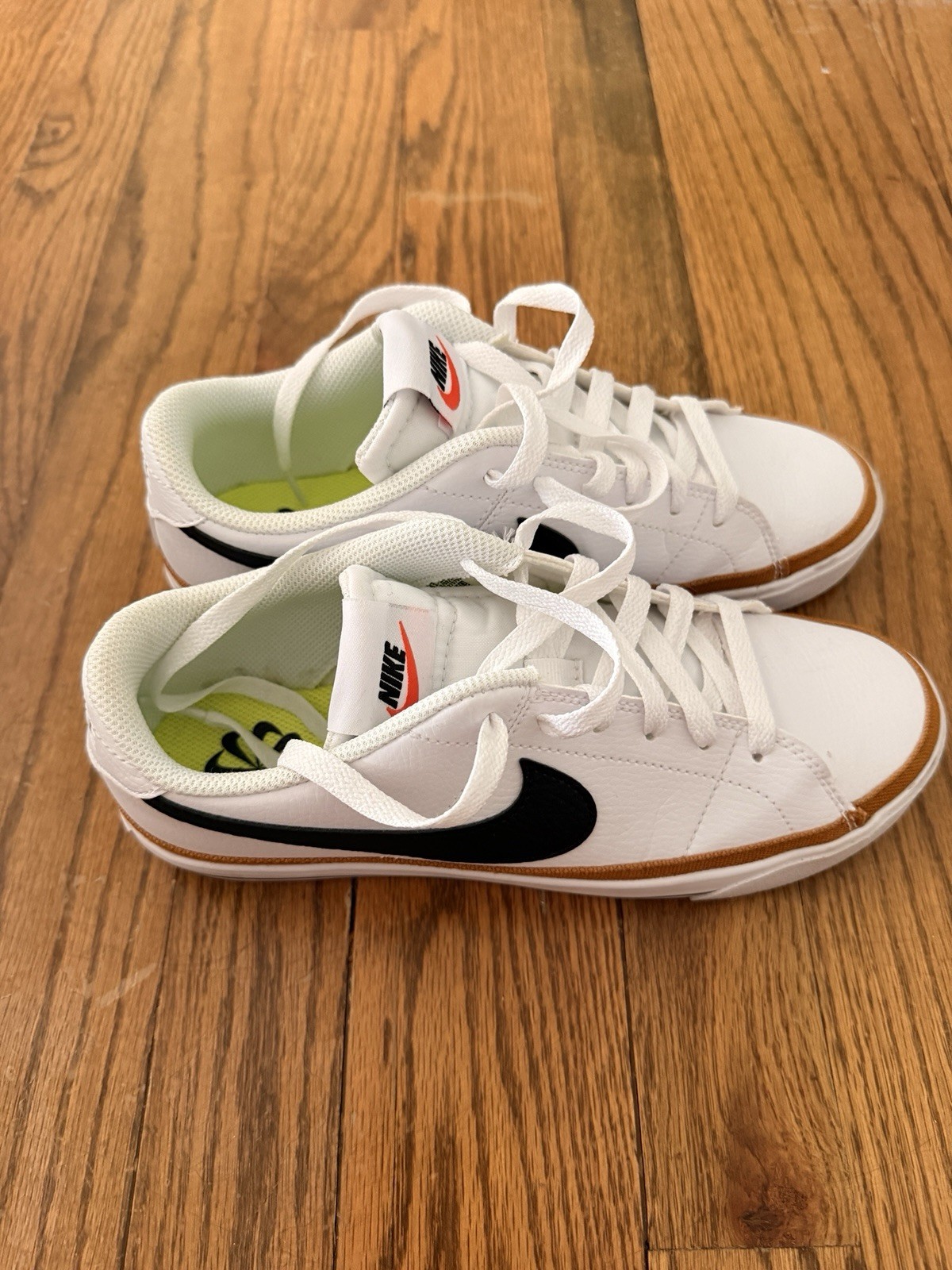 Nike Court Legacy Next Nature Low Top Lace-Up Sneaker White/Black Gum DH3161-100