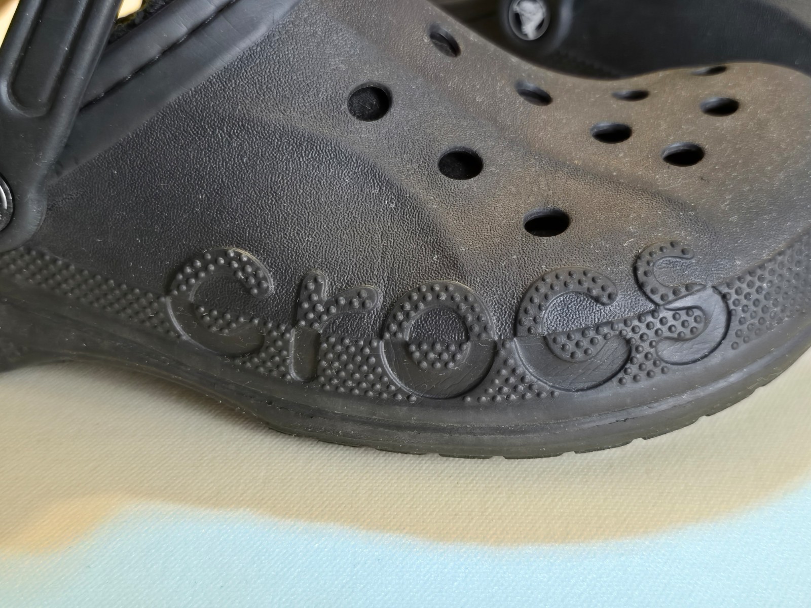 Crocs Baya Black Lined Clogs Slip on Unisex Size M10/W12