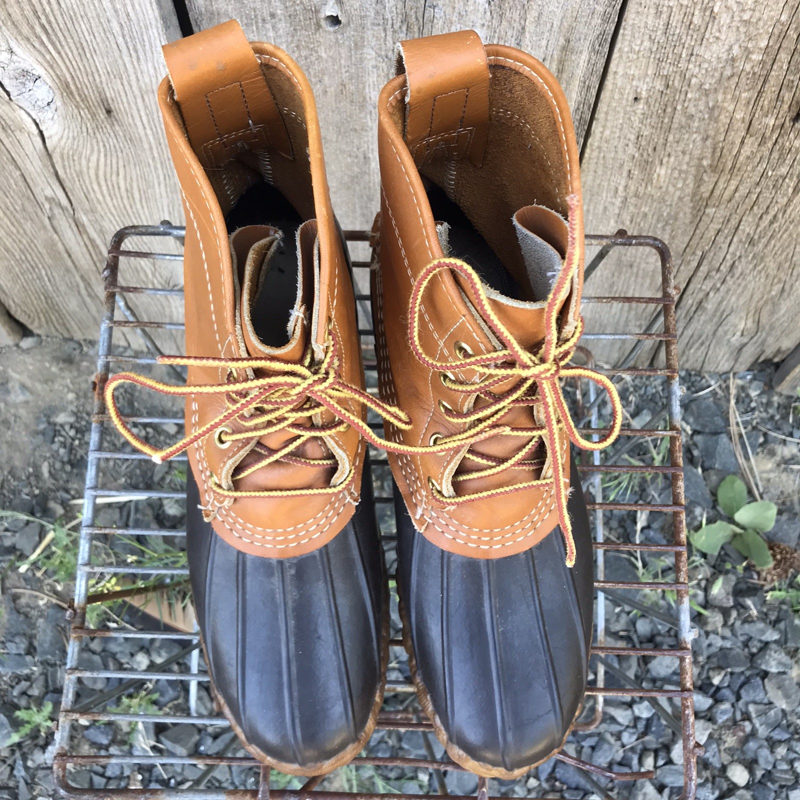 Vintage 80s L.L. Bean Maine Hunting Shoe Ladies Size 8 USA Made