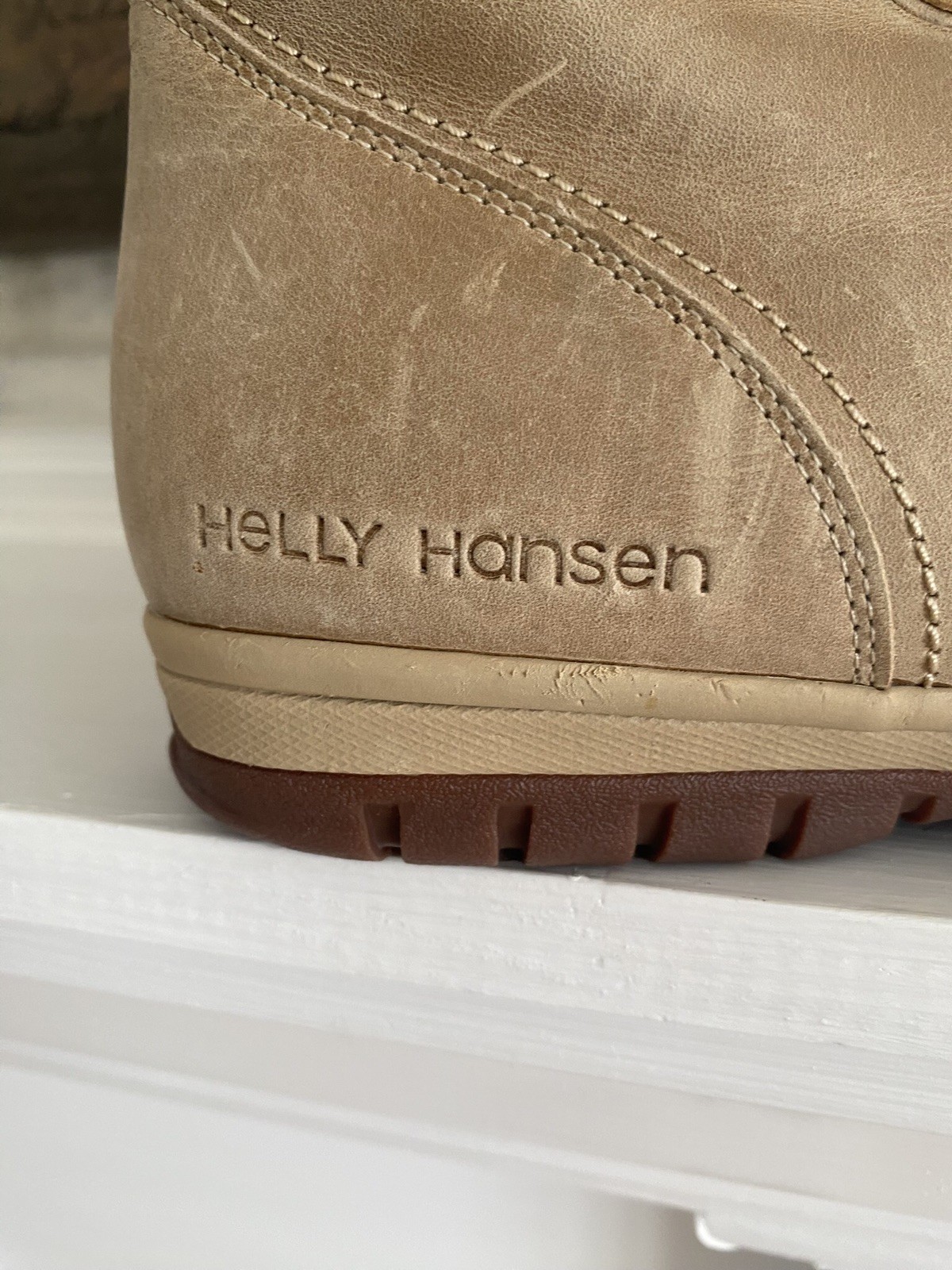 Tan Lace Up Helly Hansen SKULD 3 Women’s Nubuk Faux Fur Waterproof Boot Size W 8