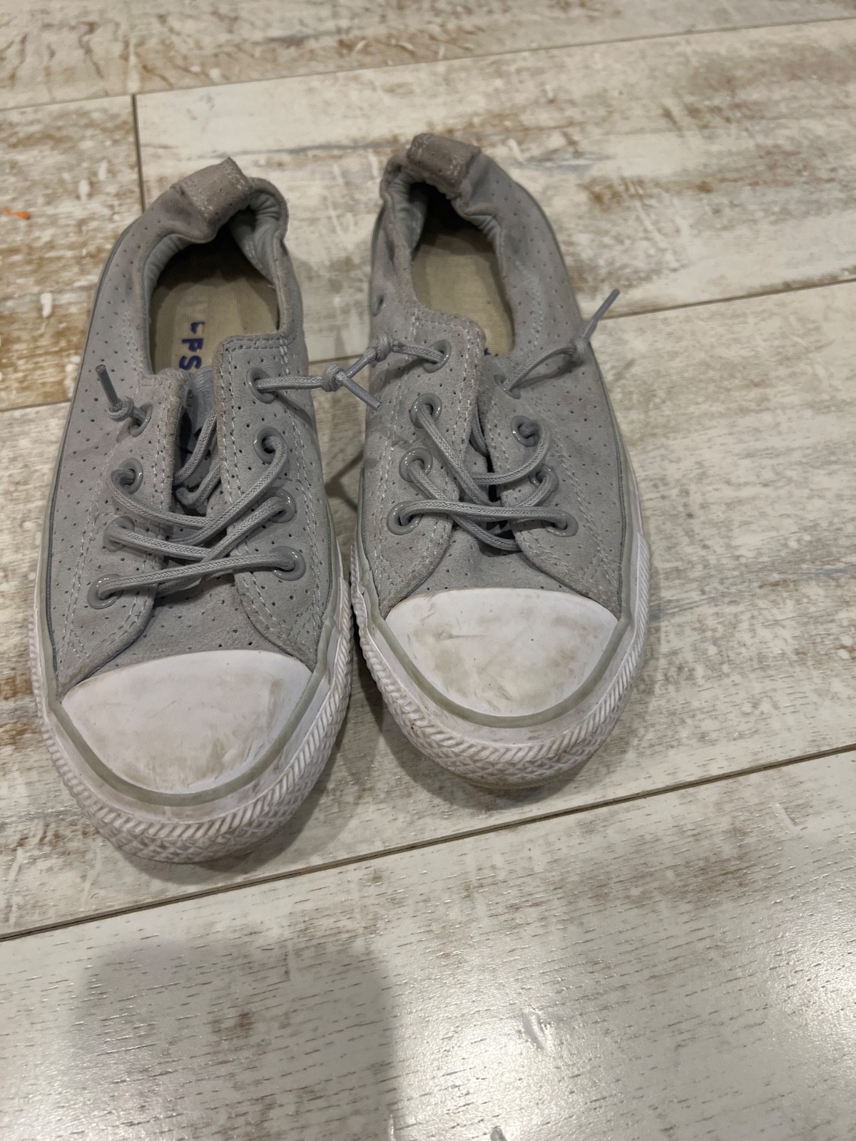 Converse Chuck Taylor All Star Low Top Gray Canvas Sneakers Women’s 7.5 Men’s 5
