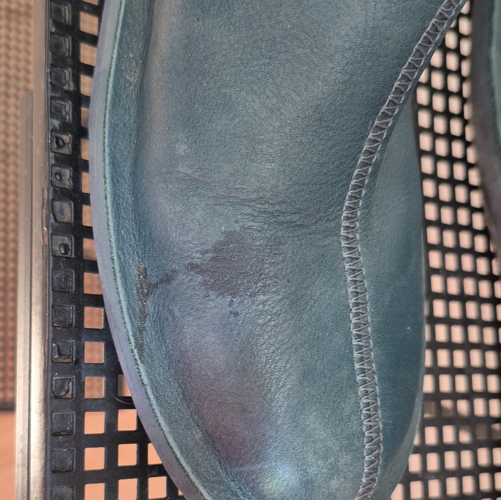 Women’s Size 8.5 Teal Blue Camper Beetle Boots Leather Energia Humana