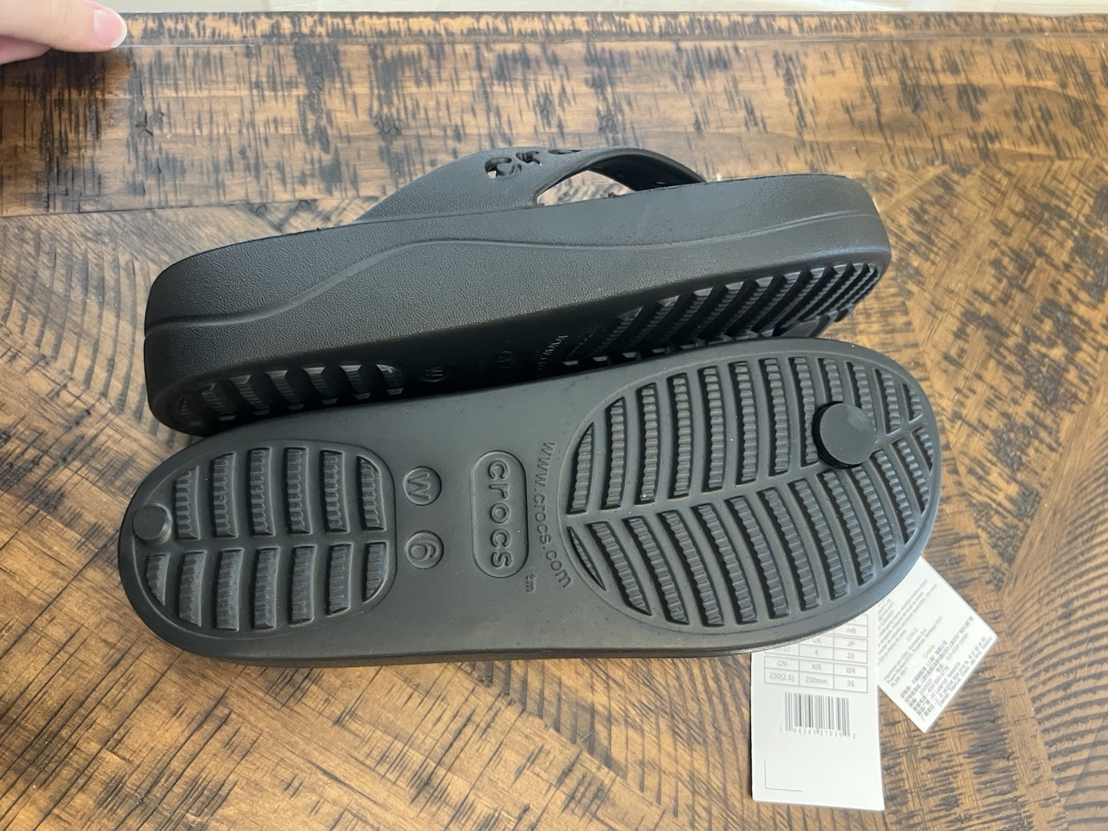 Crocs Baya Platform Flip Flop Women’s Size 6 New