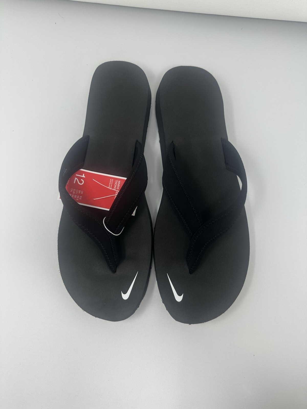 Nike Women’s Celso Girl Thong ‘Black’ Slides Flip-Flop Sandals 314870-011 Sz 12