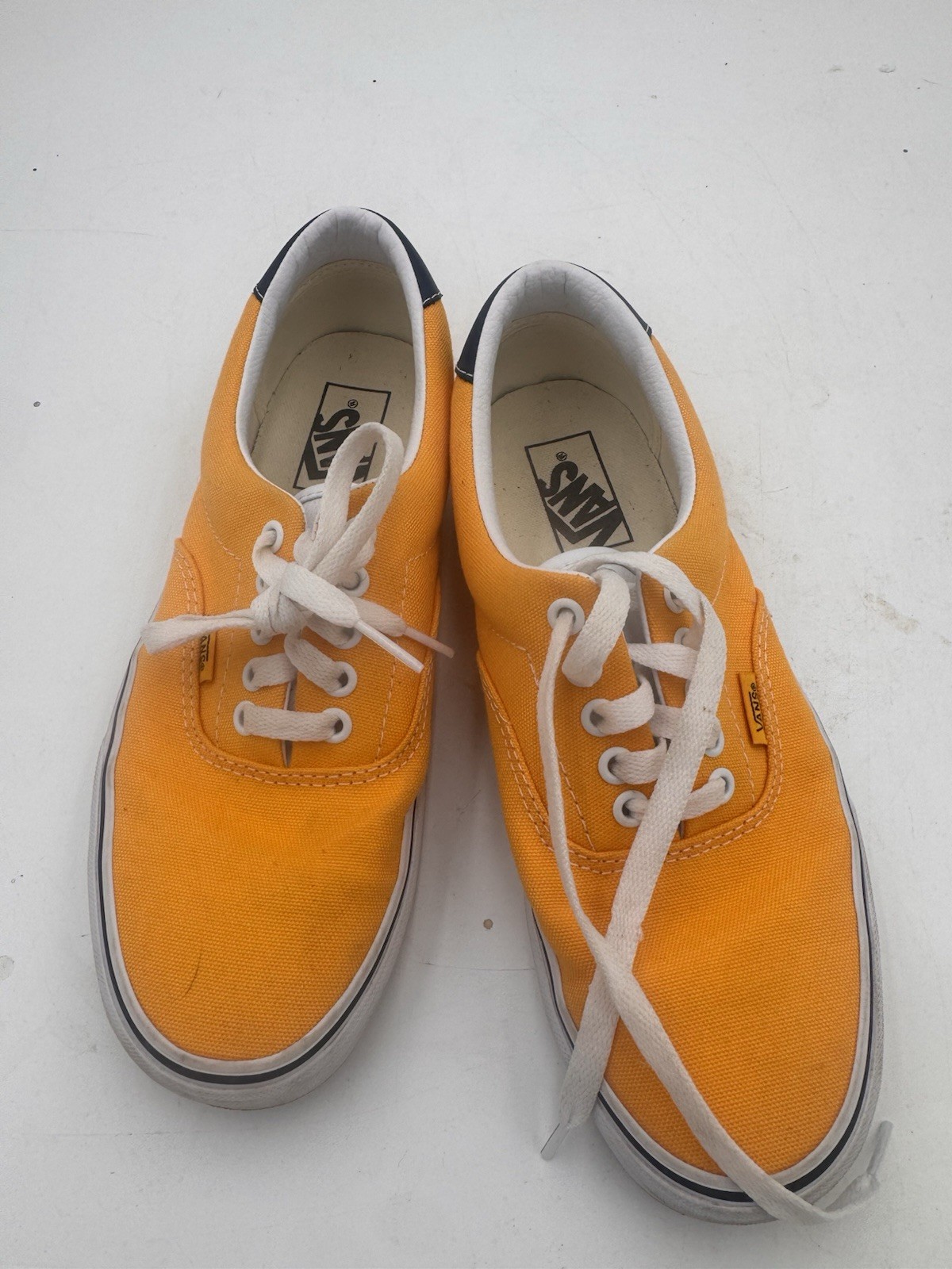 Size 7.5 Mens Size 9 Women – VANS Authentic Orange Sneaker Skater Rock Grunge