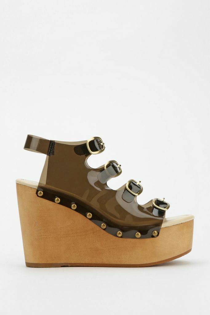 New Madison Harding Veruca Buckled Wedge Sandal Size 7 MSRP: $180 UO