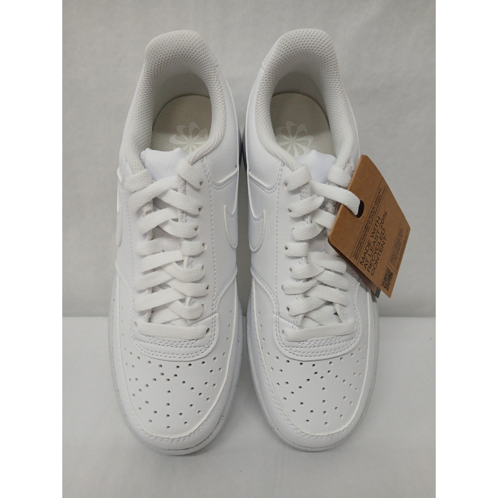 Nike Women’s Court Vision LO NN White Sneakers Casual Shoes DH3158-100 Size 7