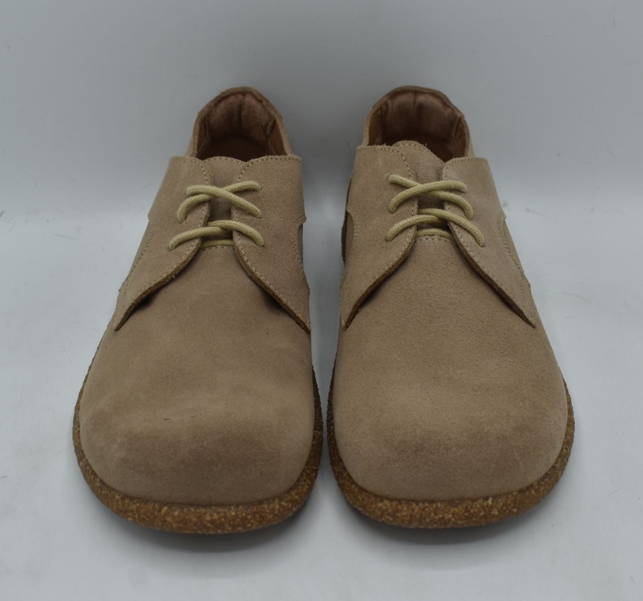 Taos Footwear Women Size EU 41 US 10-10.5 Utmost Sand Suede Lace Up Casual Shoes