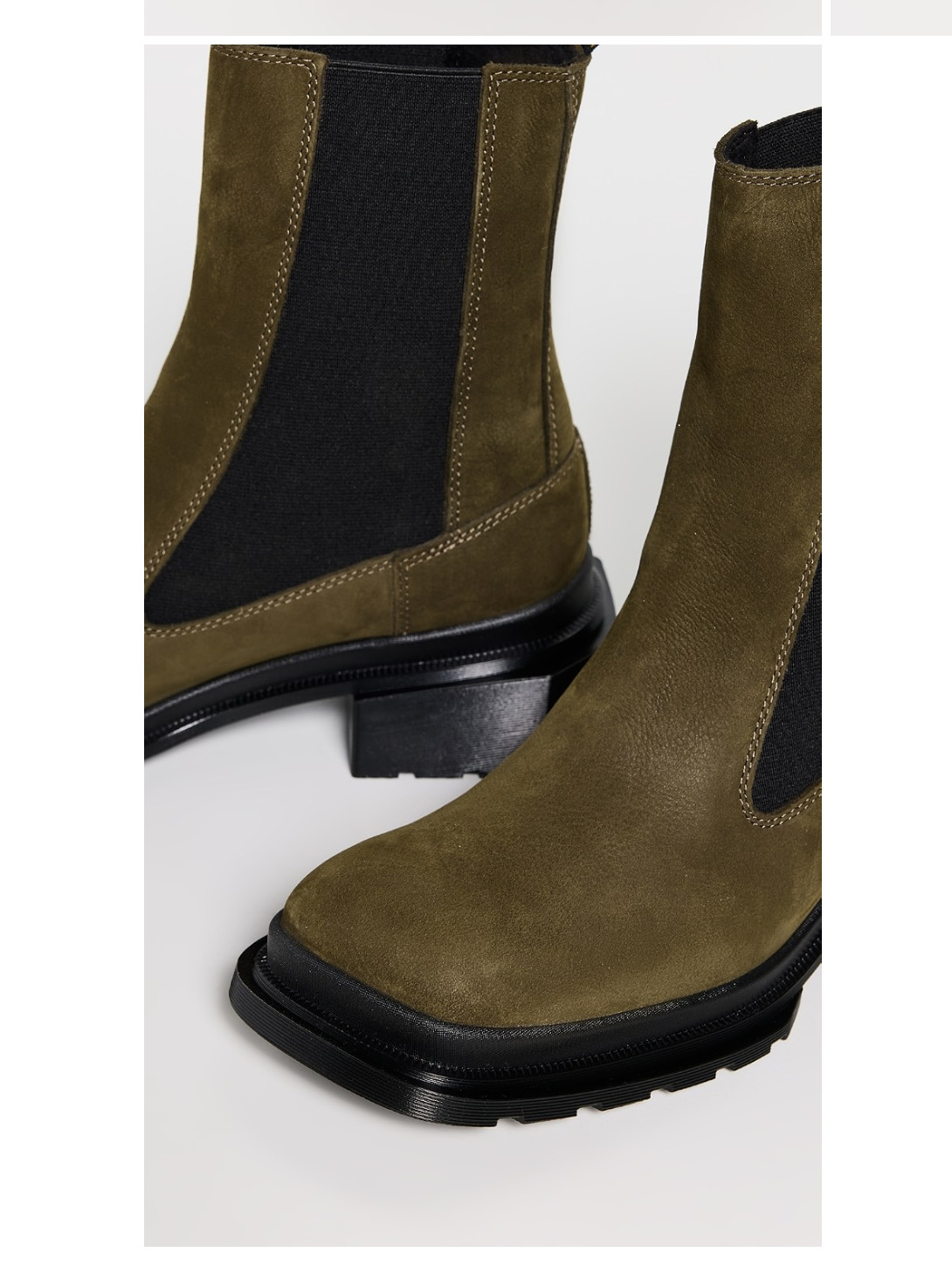 Dr Martens MAYBOLE SQUARE TOE TALL CHELSEA BOOTS MSRP$260 GORGEOUS & CHIC